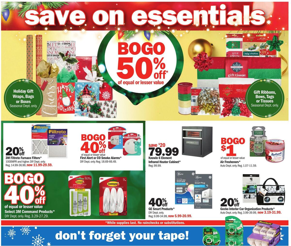 Meijer Holiday Weekly Ad from December 11