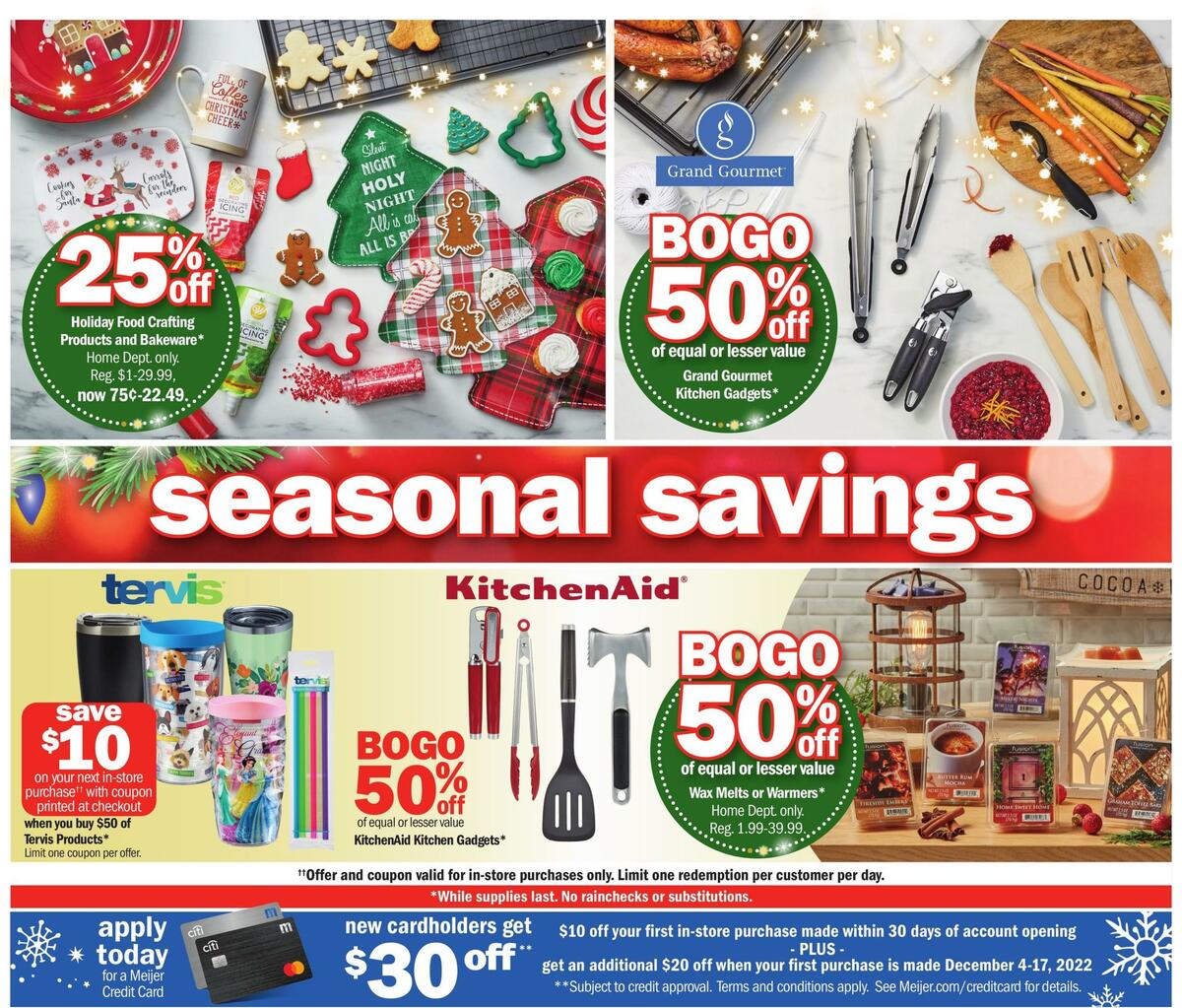 Meijer Holiday Weekly Ad from December 11
