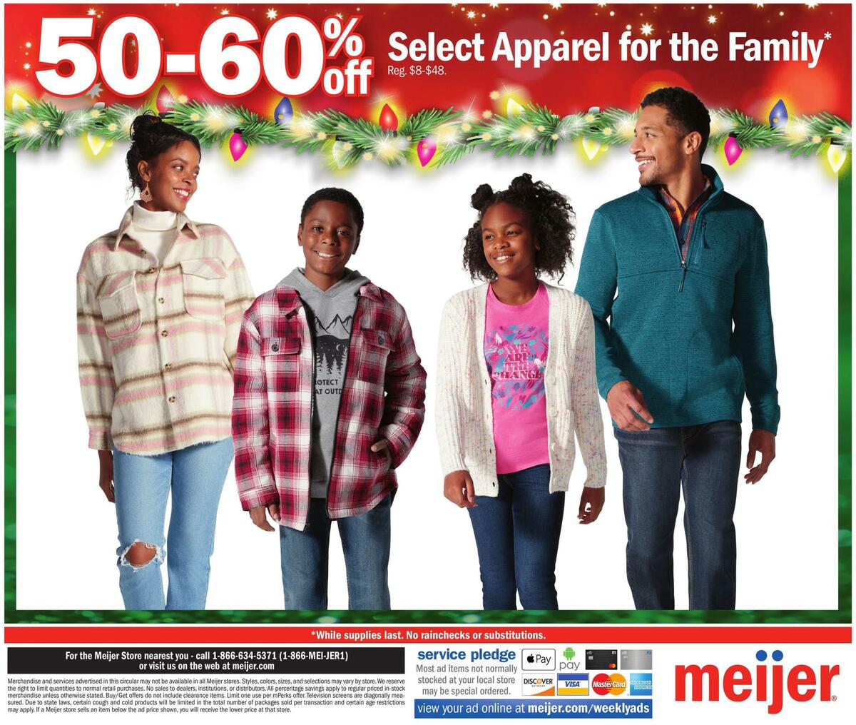 Meijer Holiday Weekly Ad from December 11