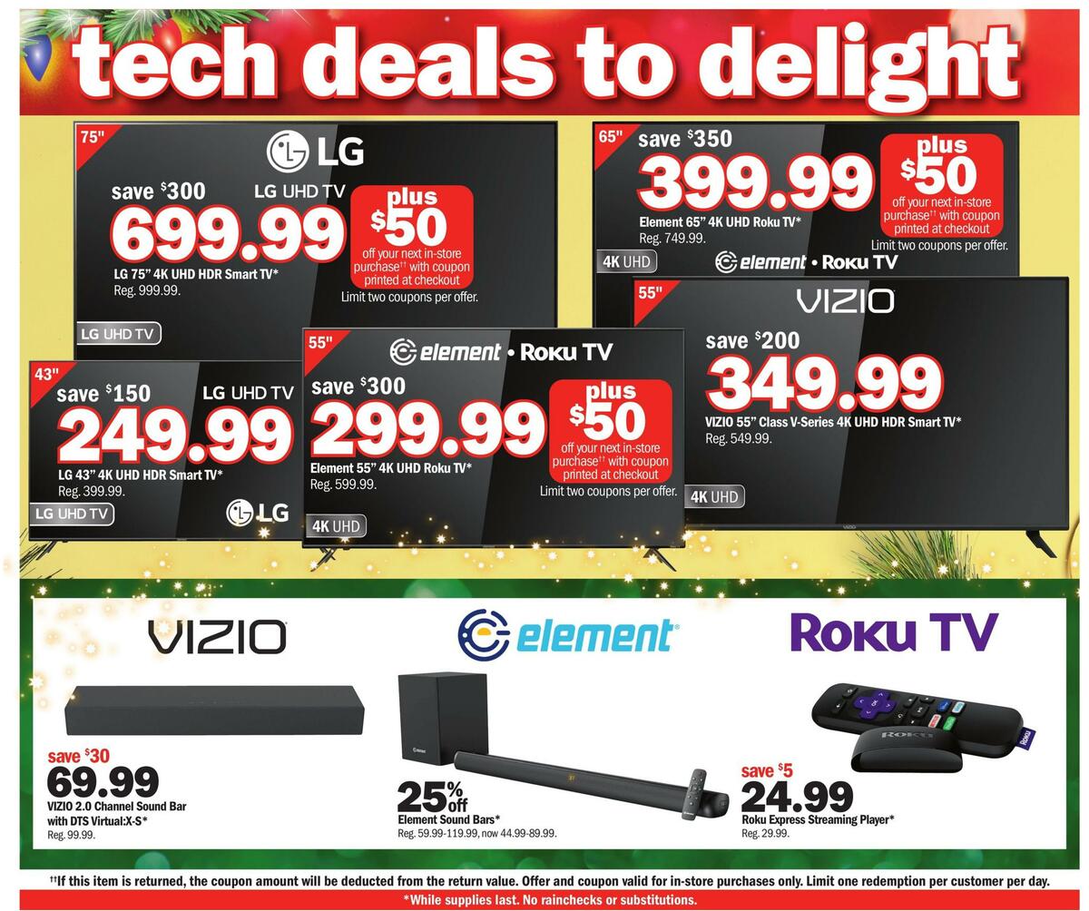 Meijer Holiday Weekly Ad from December 11
