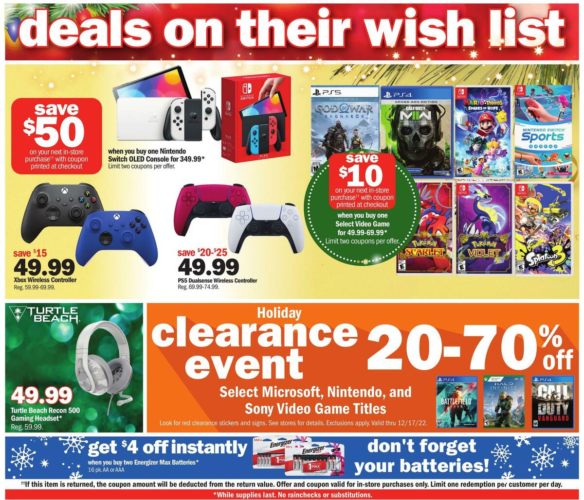 Meijer Holiday Weekly Ad from December 11