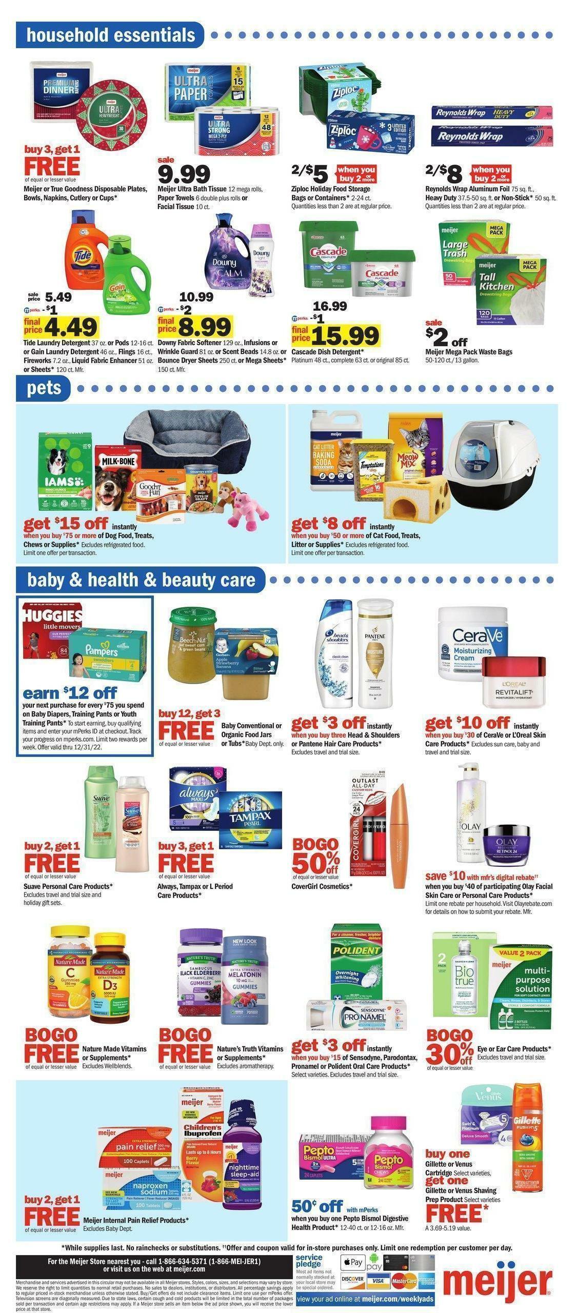 Meijer Weekly Ad from December 18