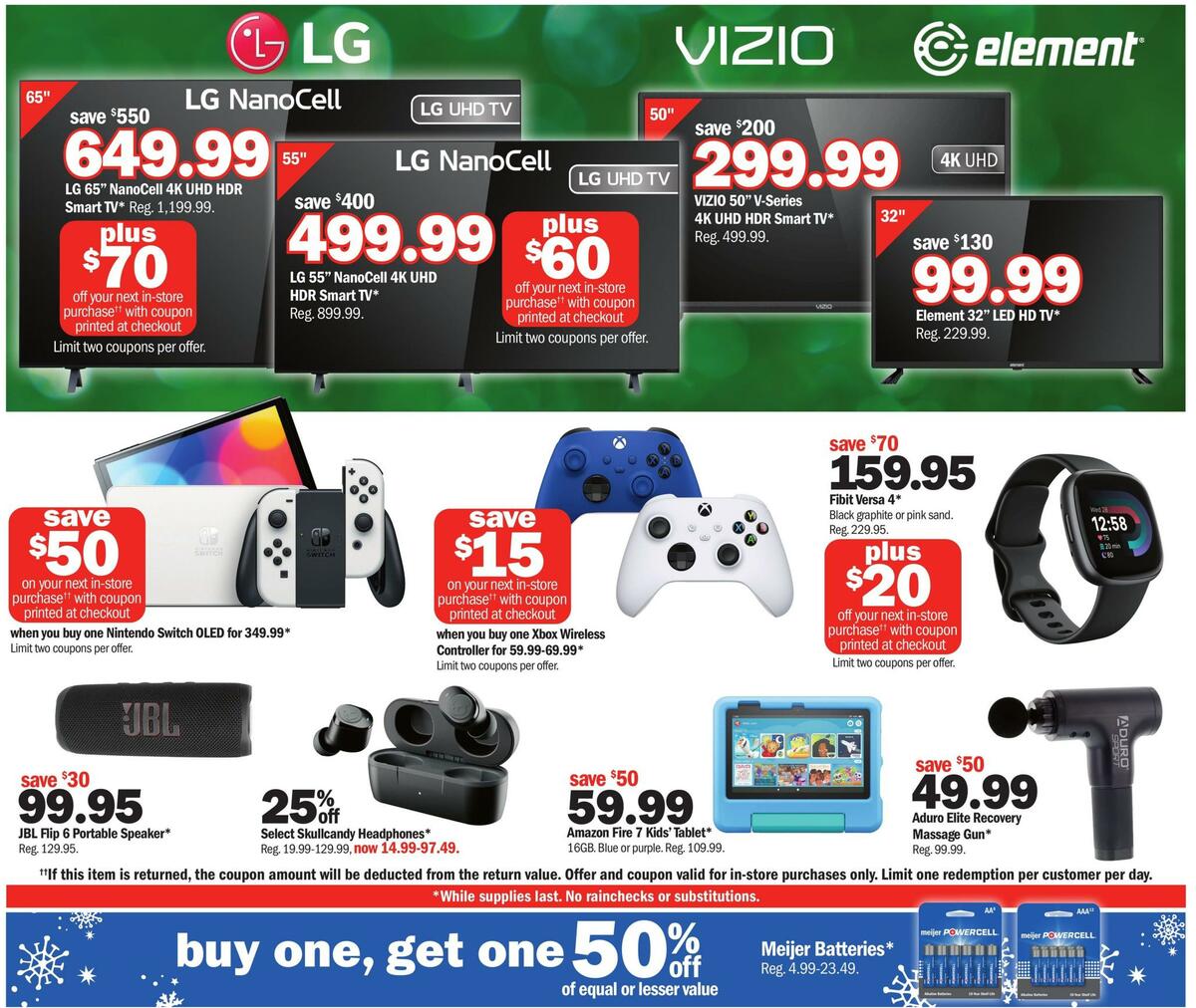 Meijer Holiday Weekly Ad from December 18