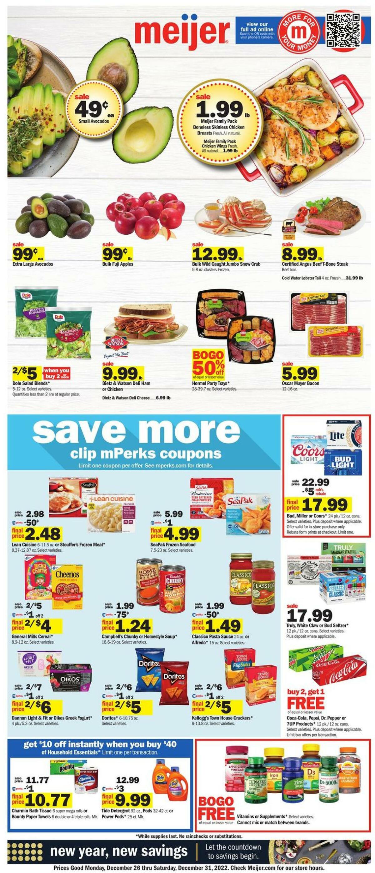 Meijer Weekly Ad from December 25