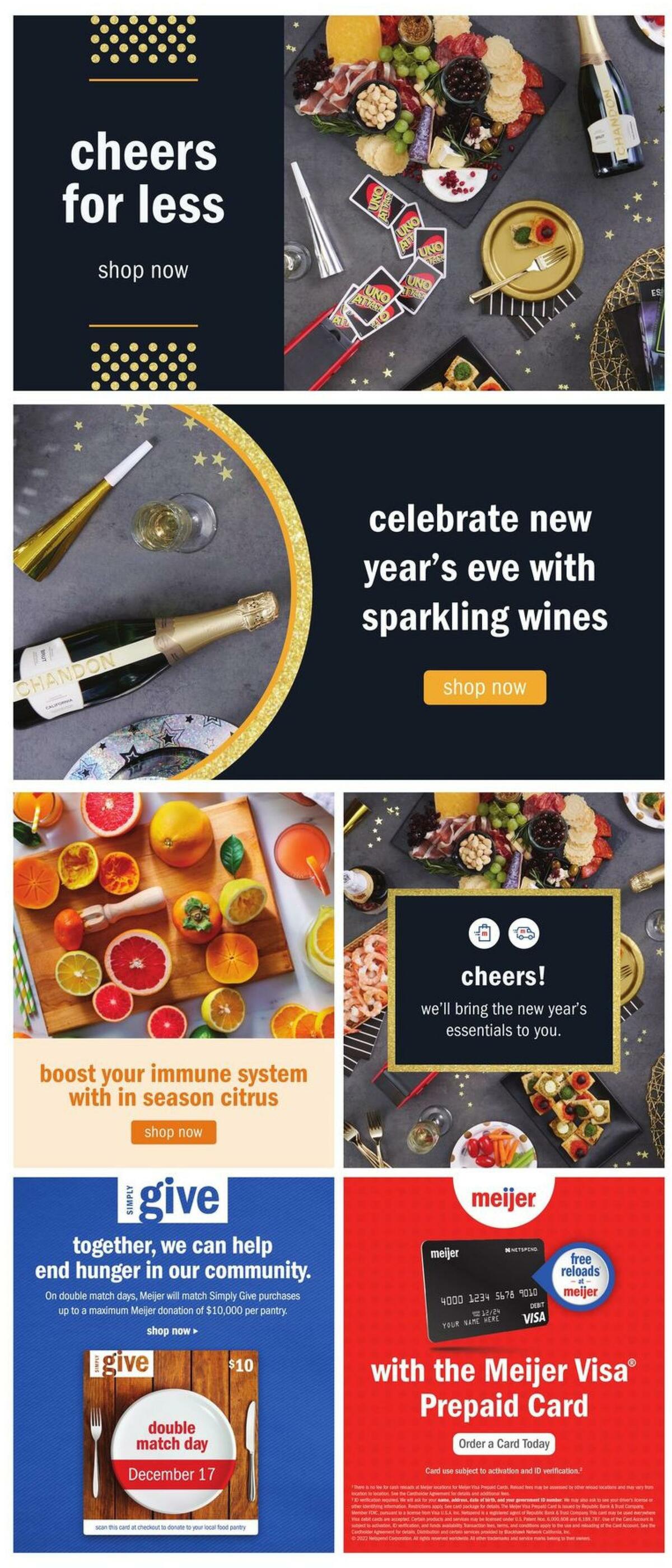 Meijer Weekly Ad from December 25