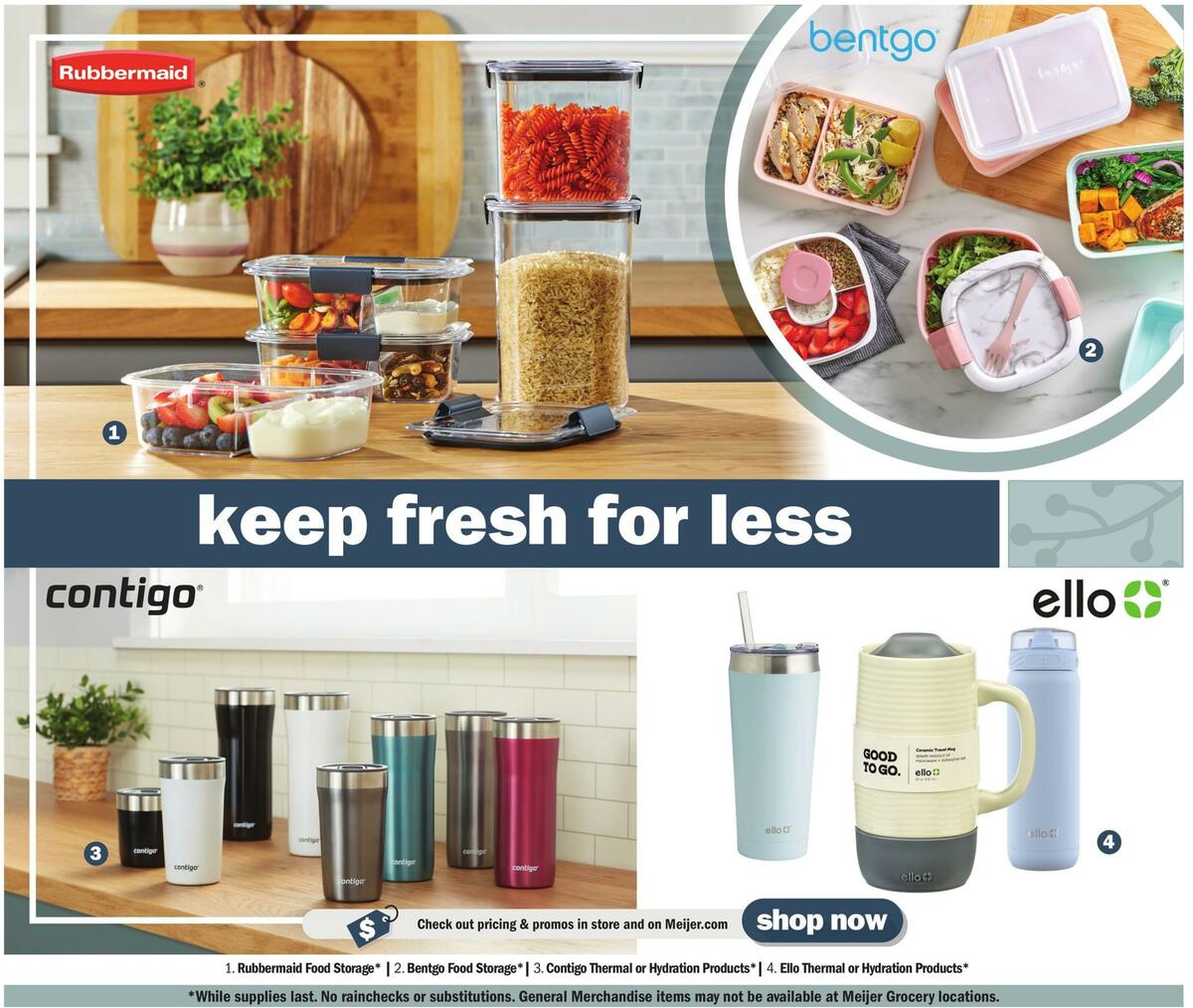 Meijer Home Weekly Ad from January 1