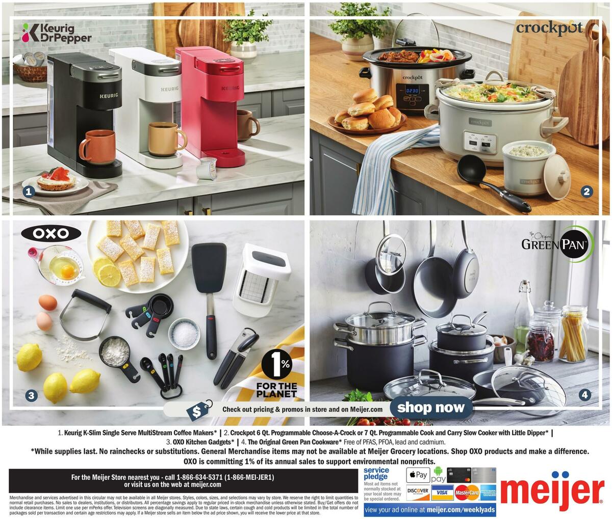 Meijer Home Weekly Ad from January 1