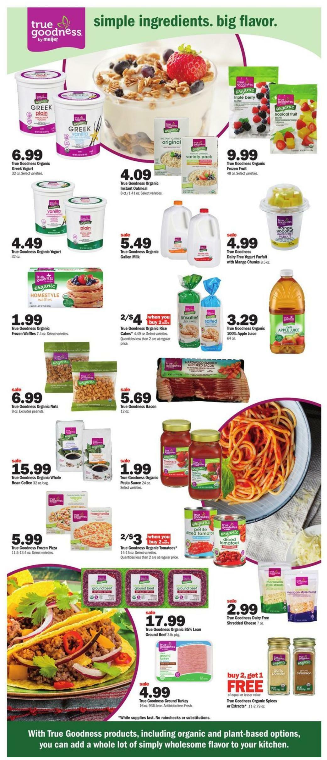 Meijer Weekly Ad from January 8