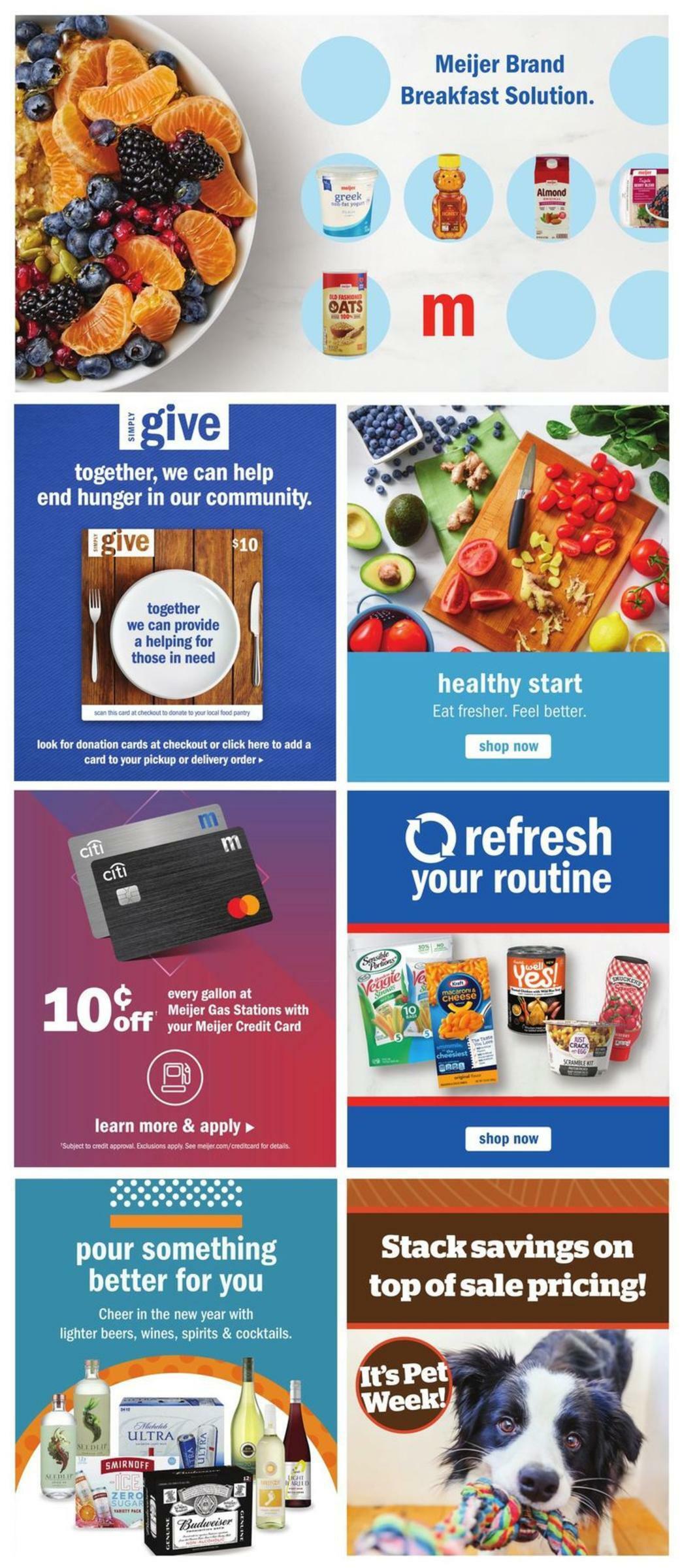 Meijer Weekly Ad from January 8