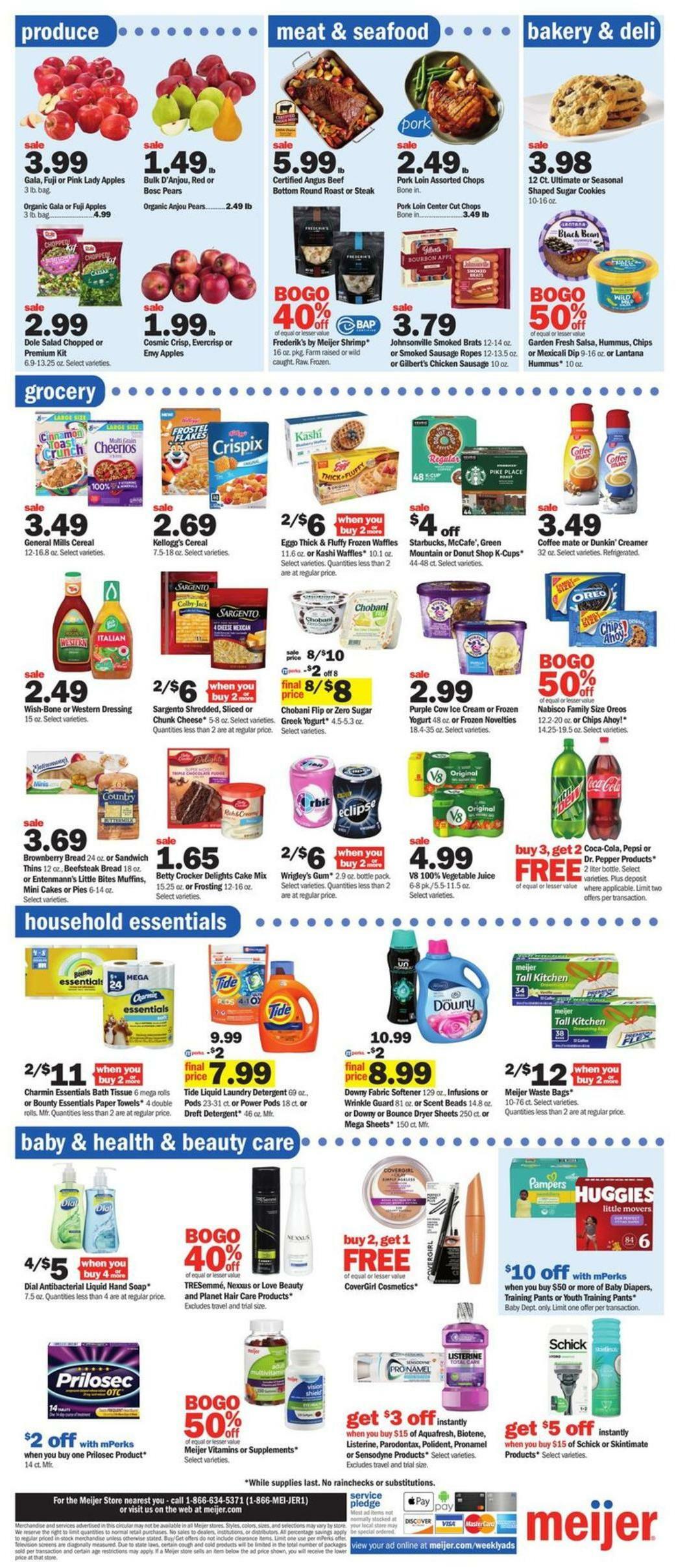Meijer Weekly Ad from January 8
