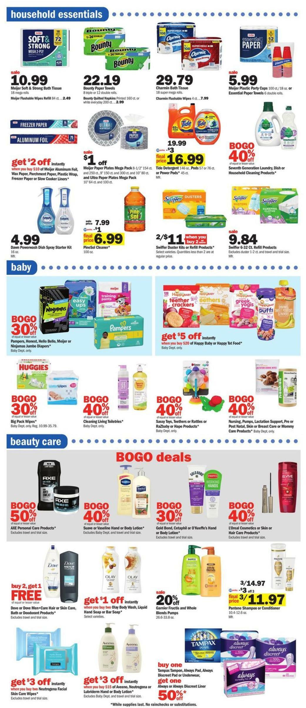 Meijer Weekly Ad from January 8
