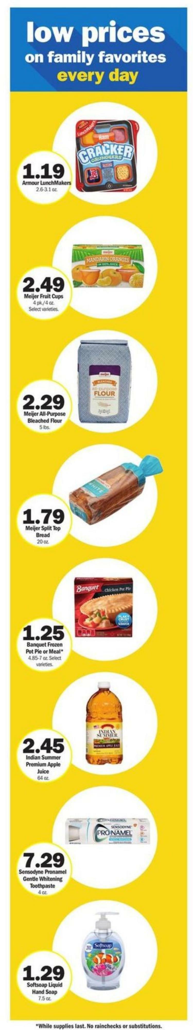 Meijer Weekly Ad from January 8