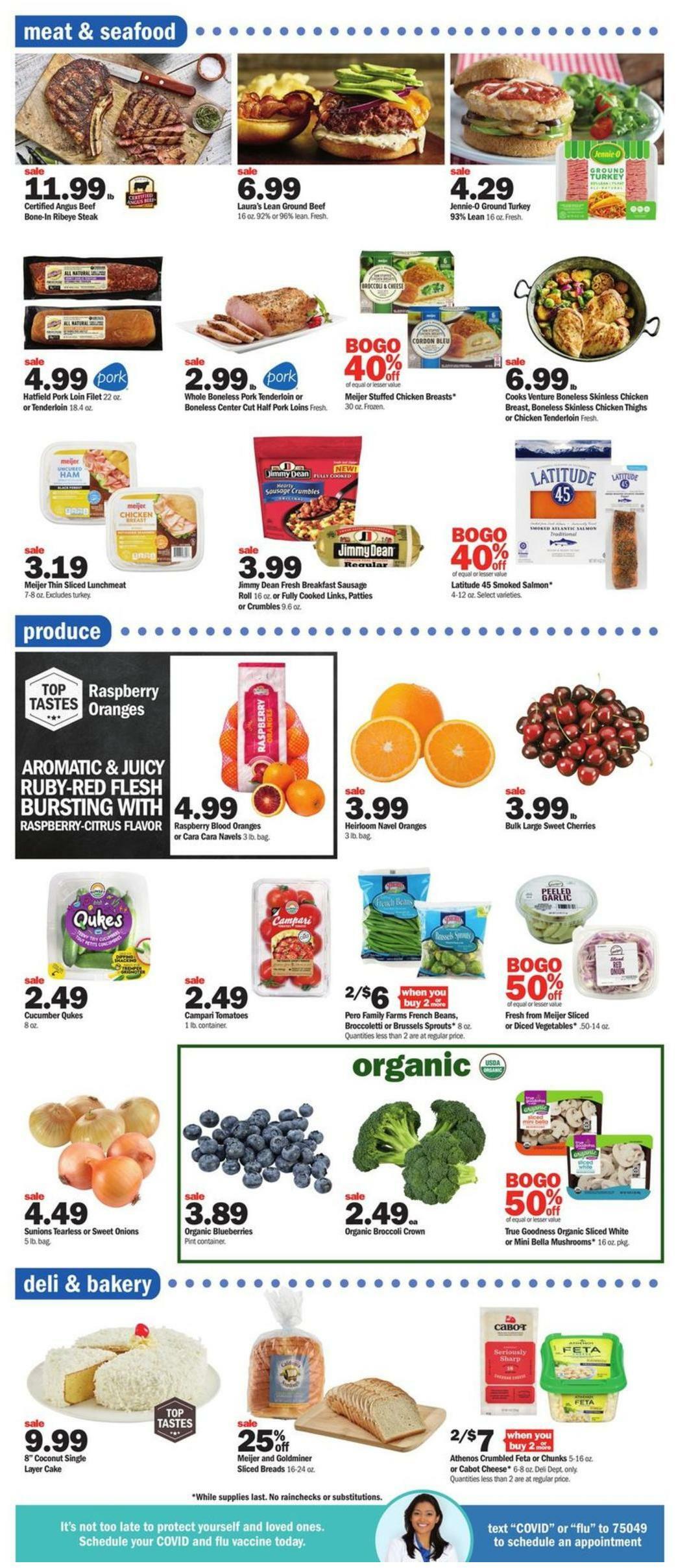 Meijer Weekly Ad from January 8