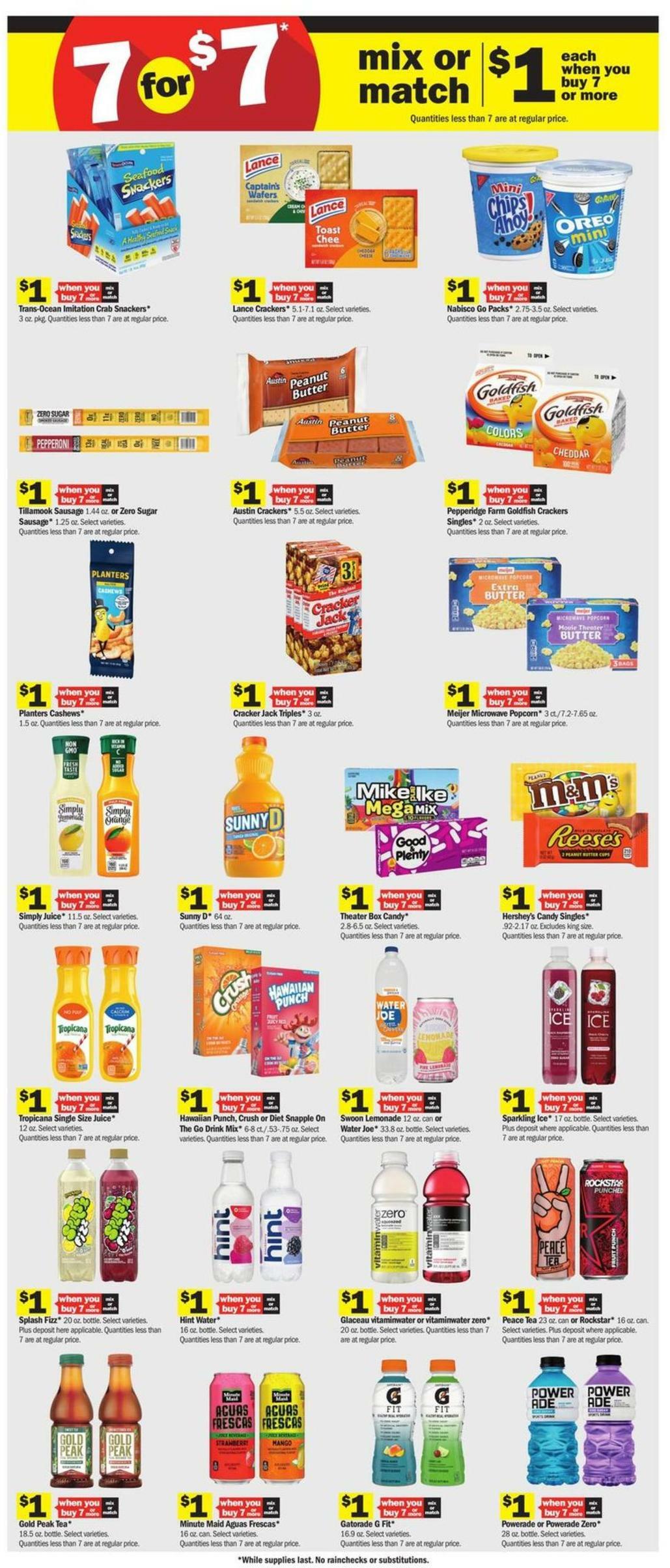 Meijer Weekly Ad from January 8