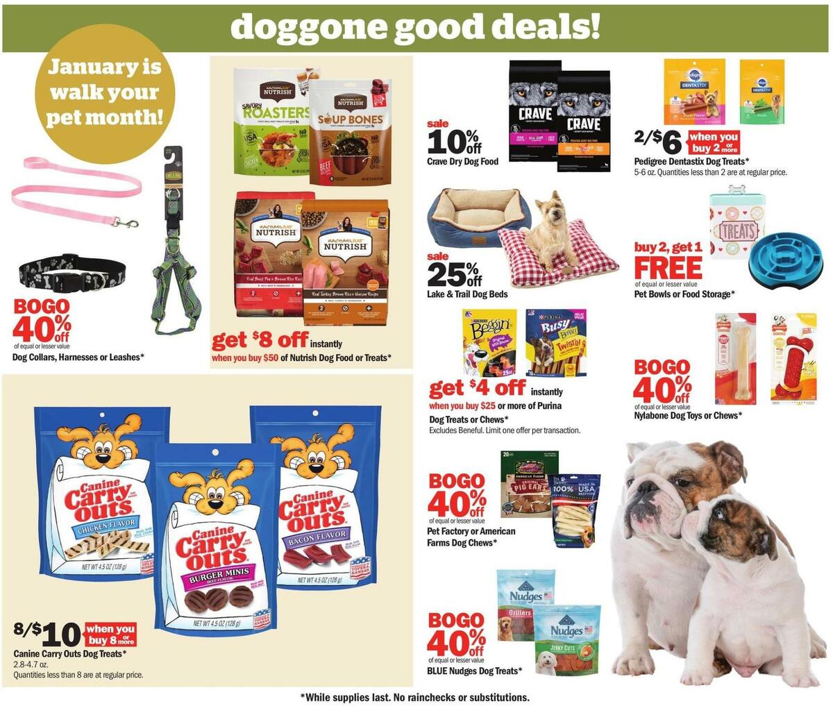 Meijer Pets Ad Weekly Ad from January 8