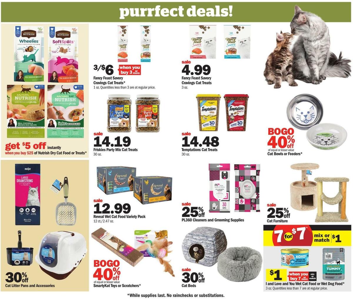 Meijer Pets Ad Weekly Ad from January 8
