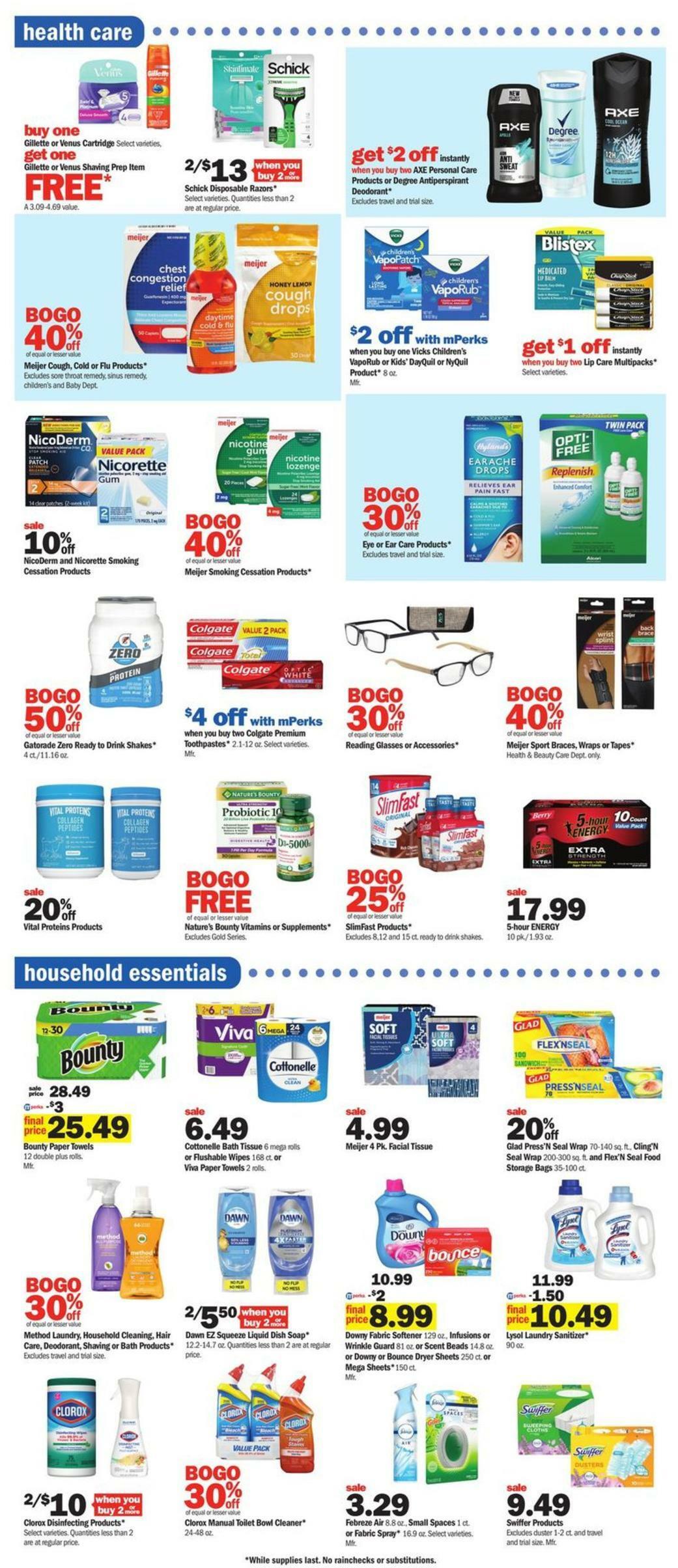 Meijer Weekly Ad from January 15