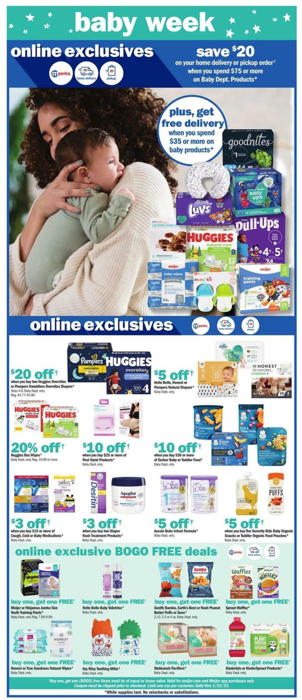 Meijer Weekly Ad from January 15
