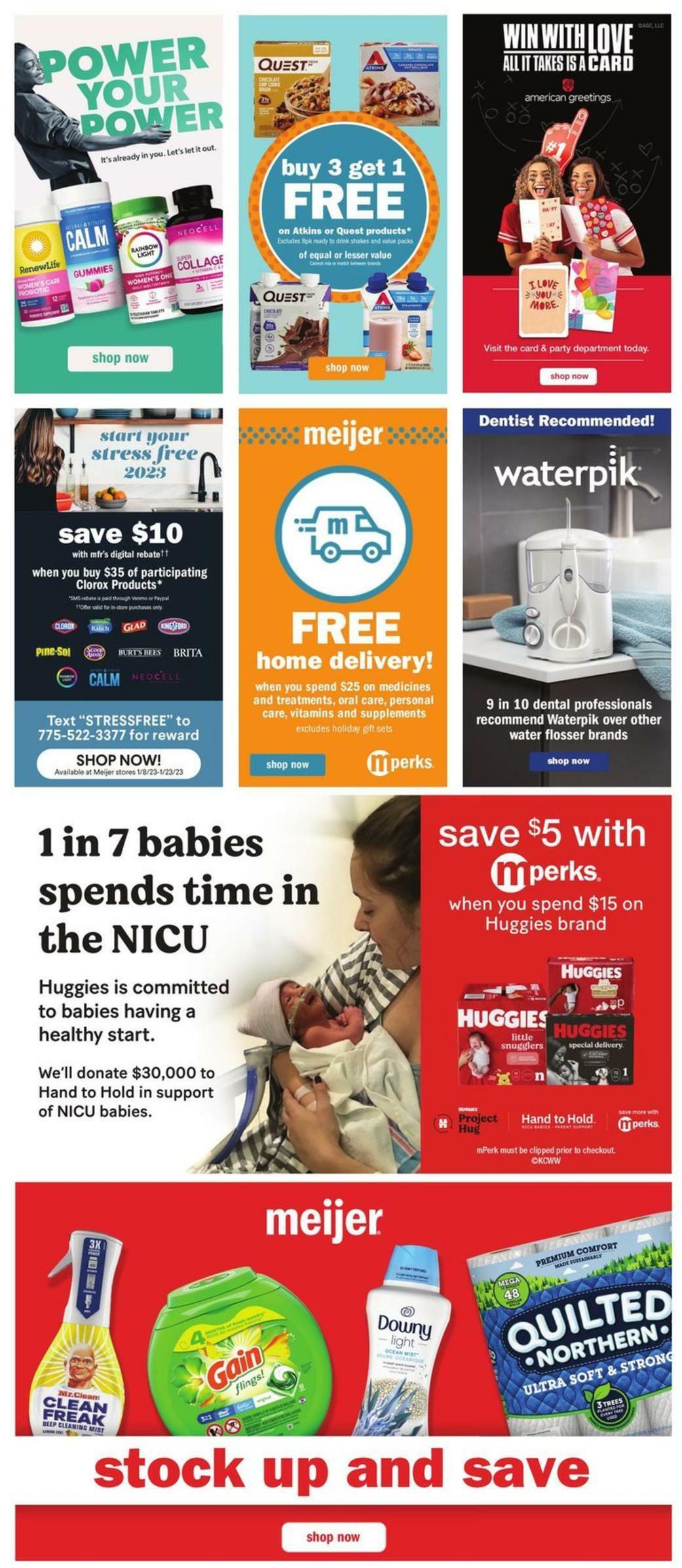 Meijer Weekly Ad from January 15