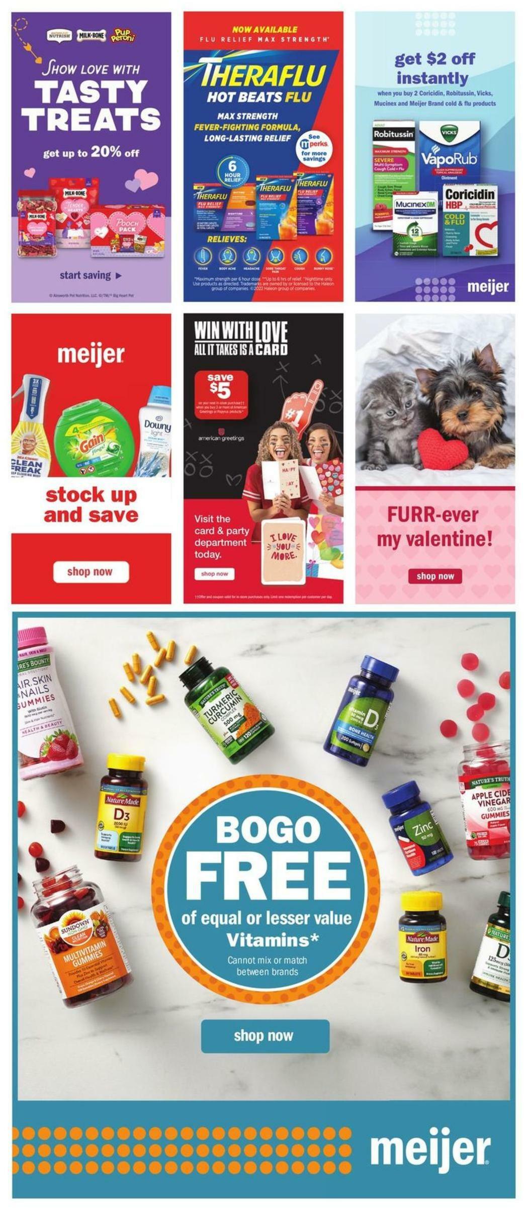 Meijer Weekly Ad from January 22