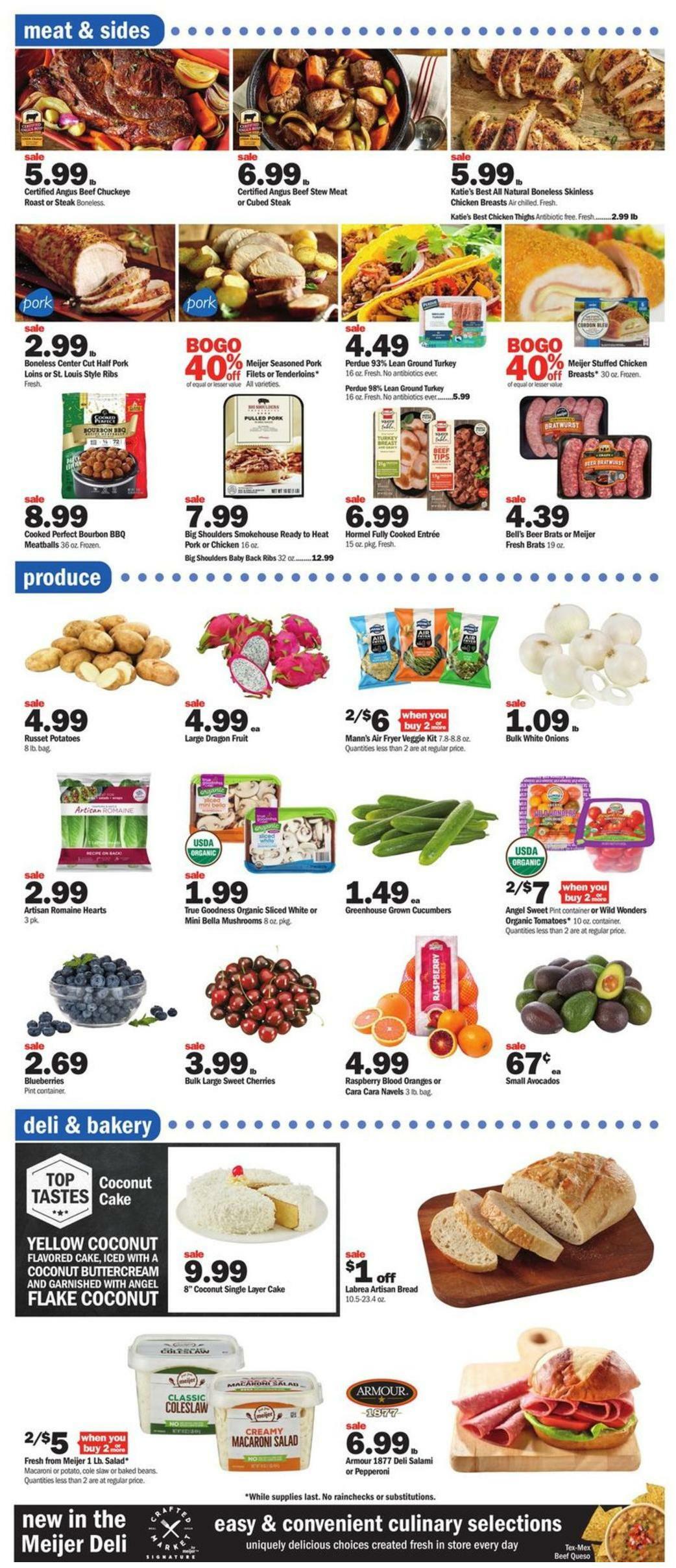 Meijer Weekly Ad from January 22