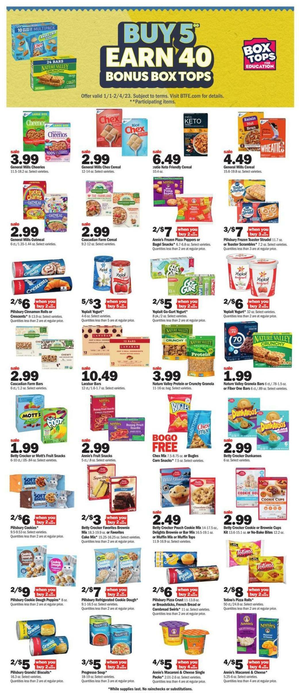 Meijer Weekly Ad from January 22