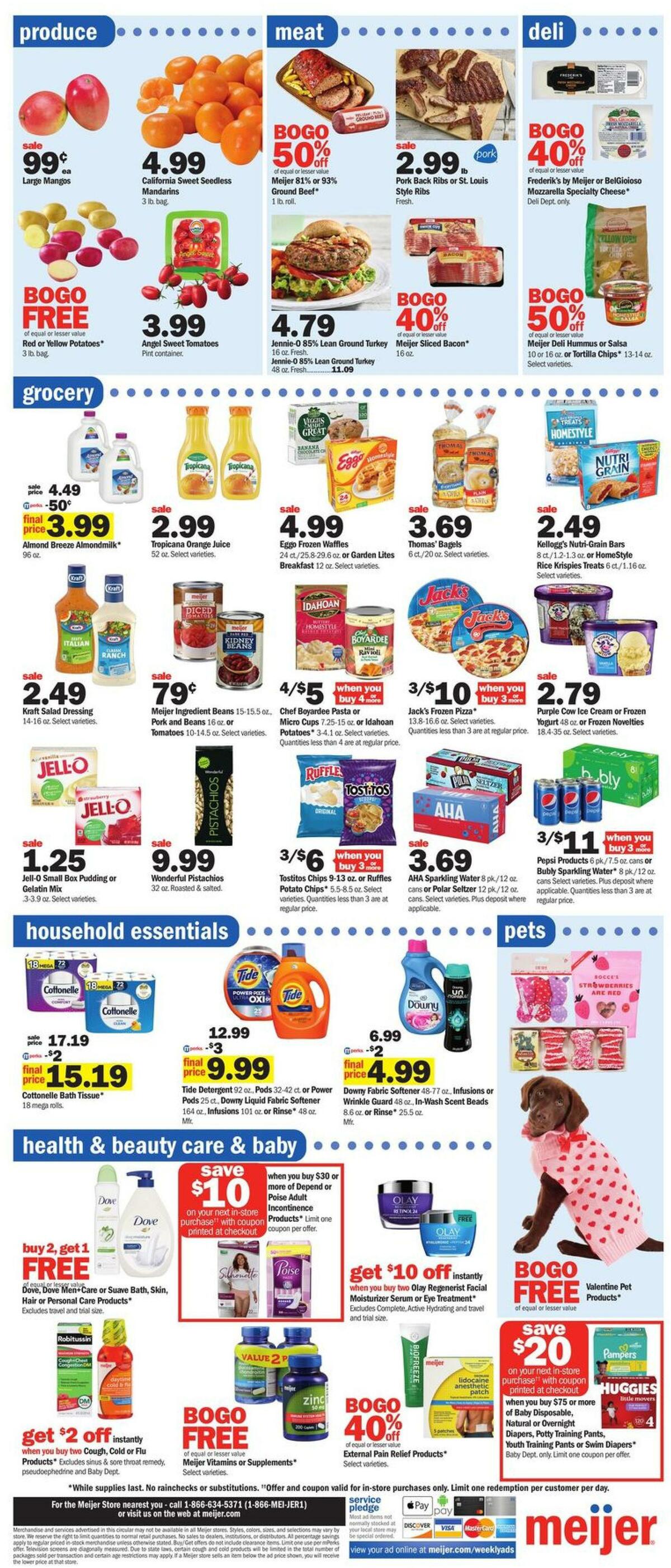 Meijer Weekly Ad from January 29