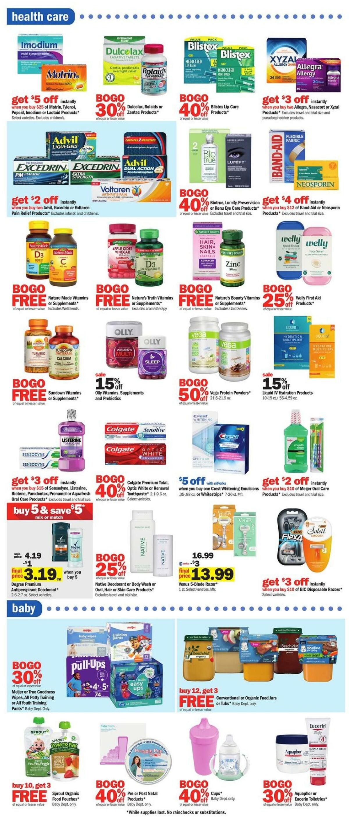 Meijer Weekly Ad from January 29
