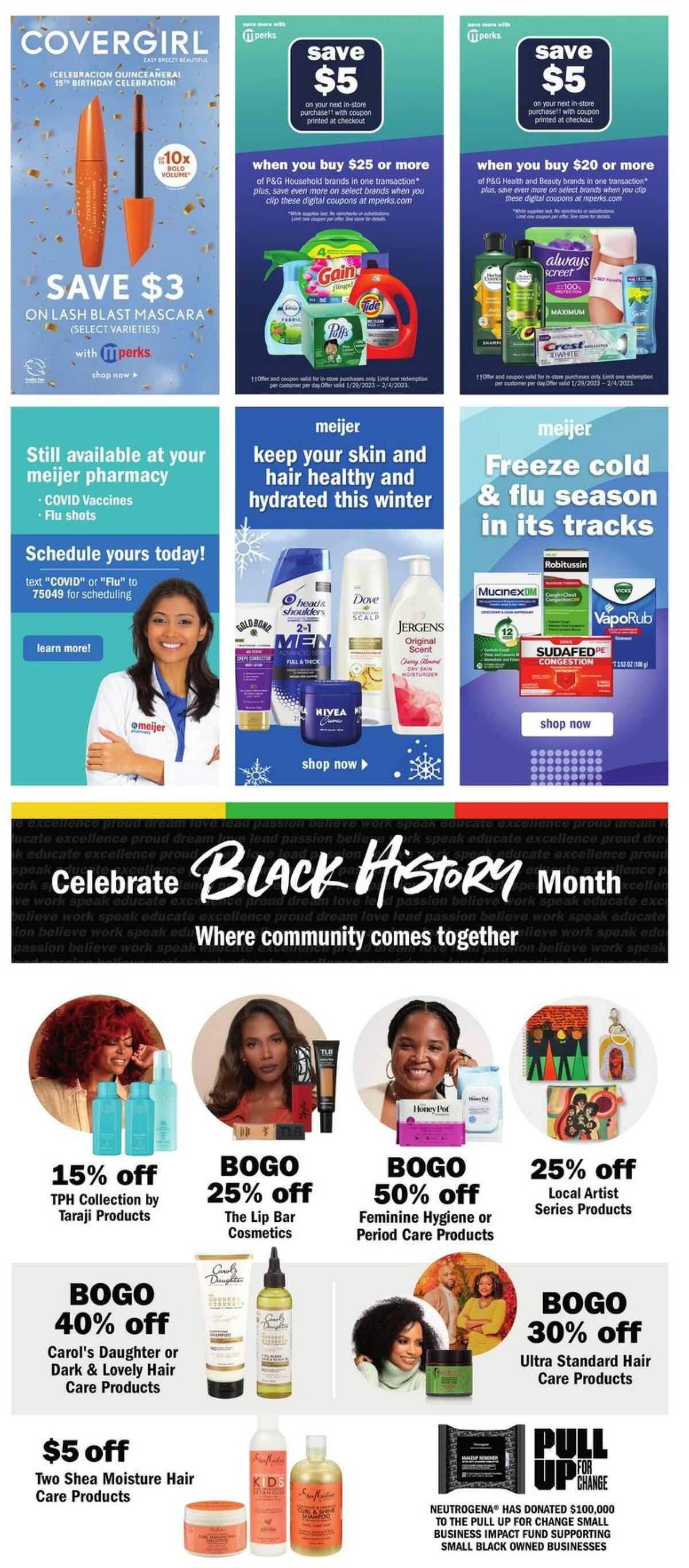 Meijer Weekly Ad from January 29