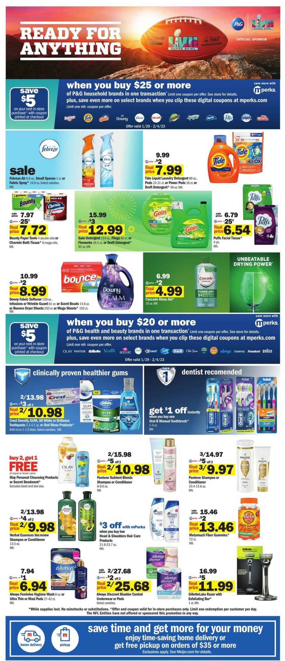 Meijer Weekly Ad from January 29