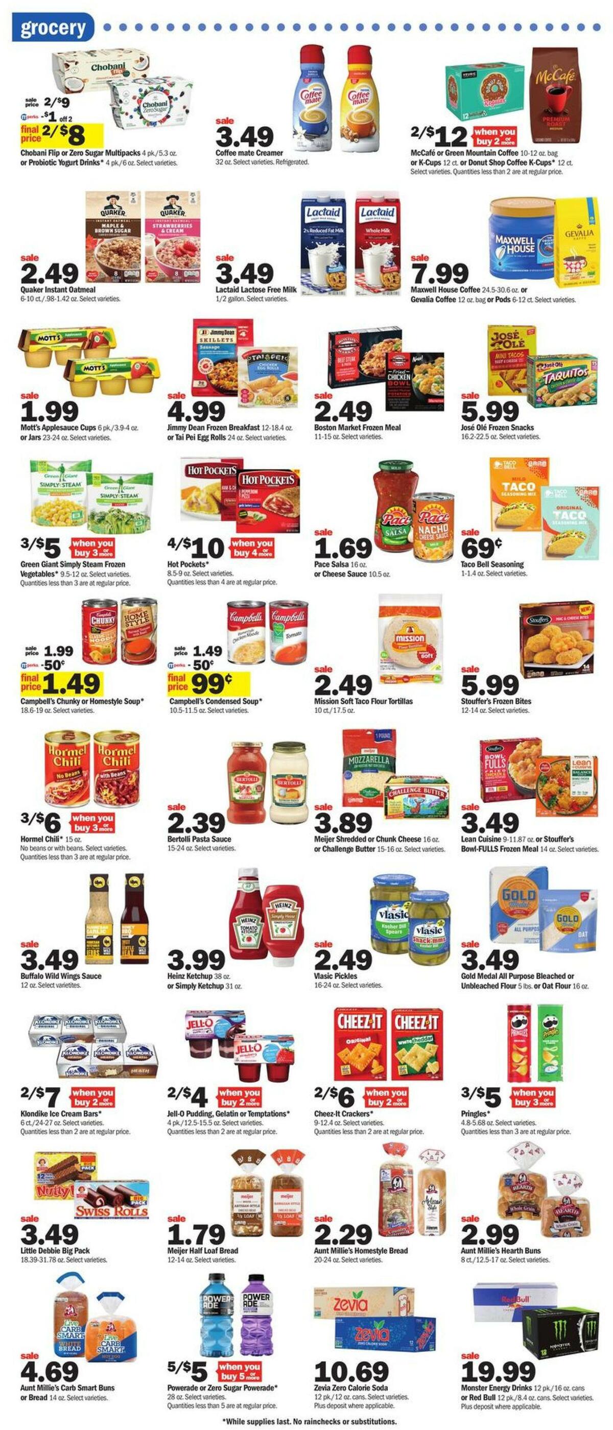 Meijer Weekly Ad from January 29