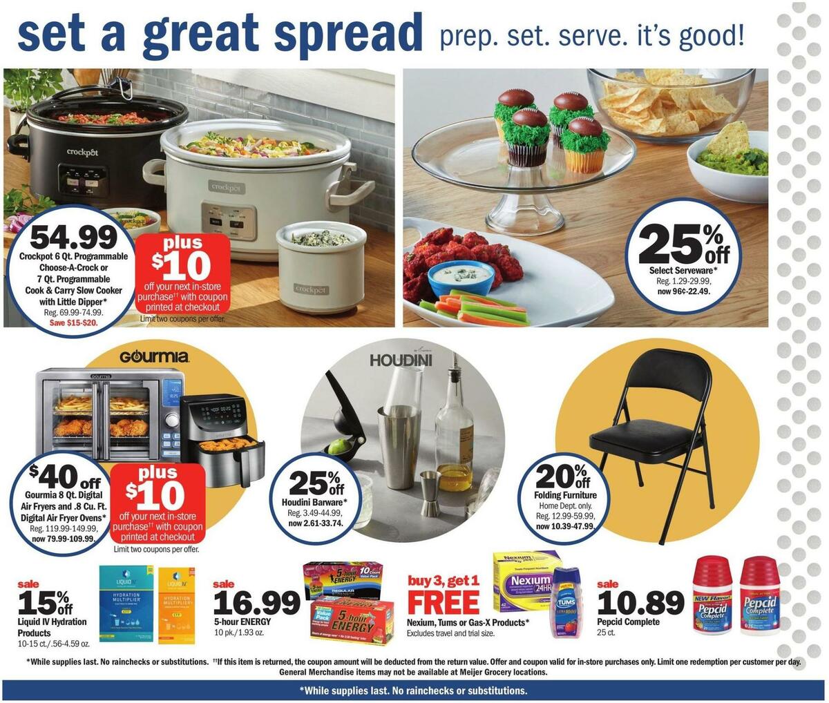 Meijer Superbowl Weekly Ad from February 5