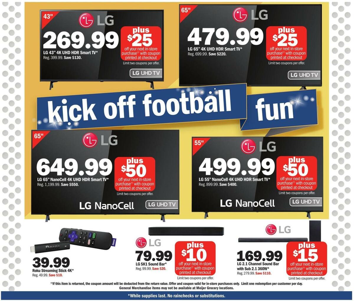 Meijer Superbowl Weekly Ad from February 5