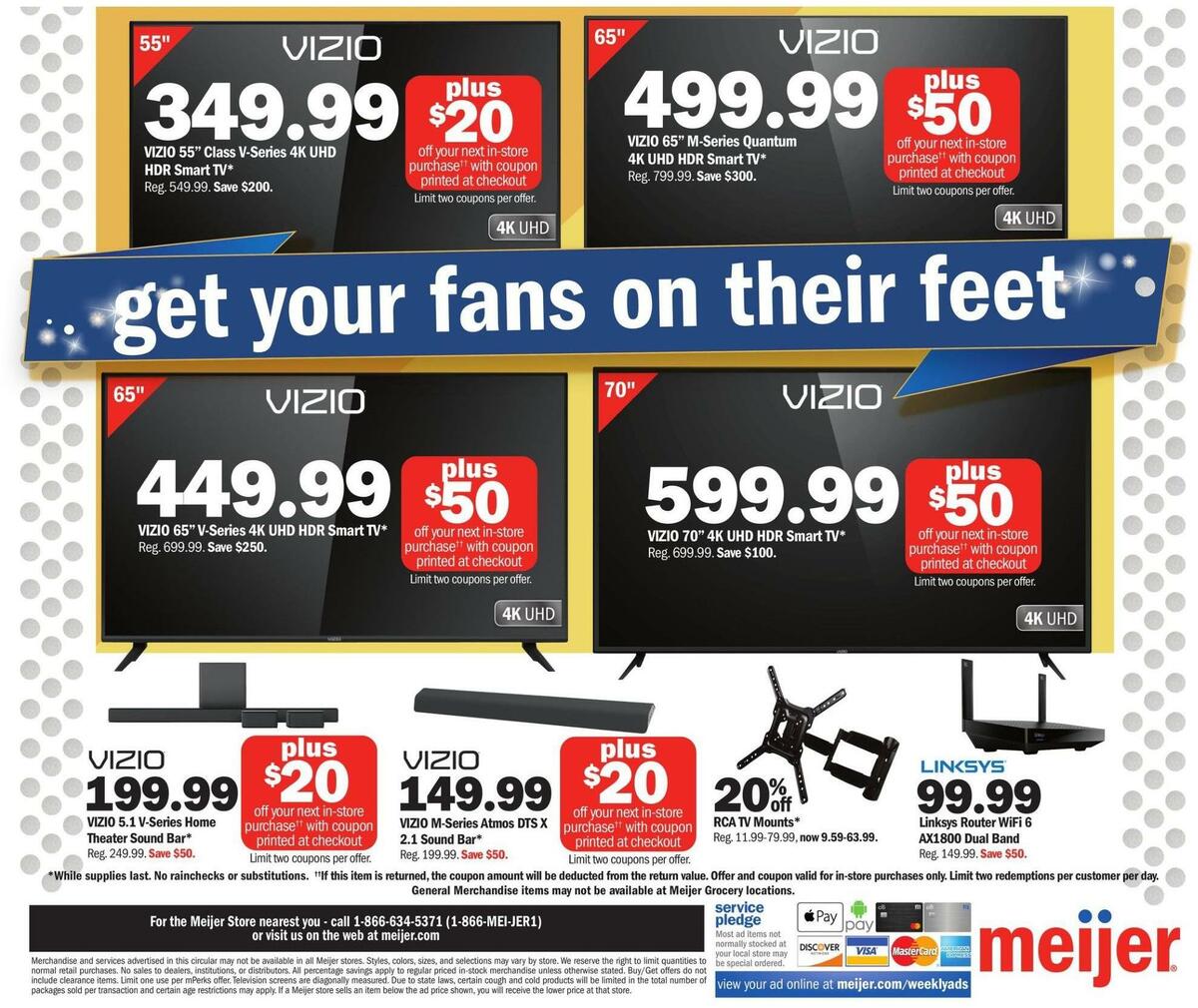 Meijer Superbowl Weekly Ad from February 5