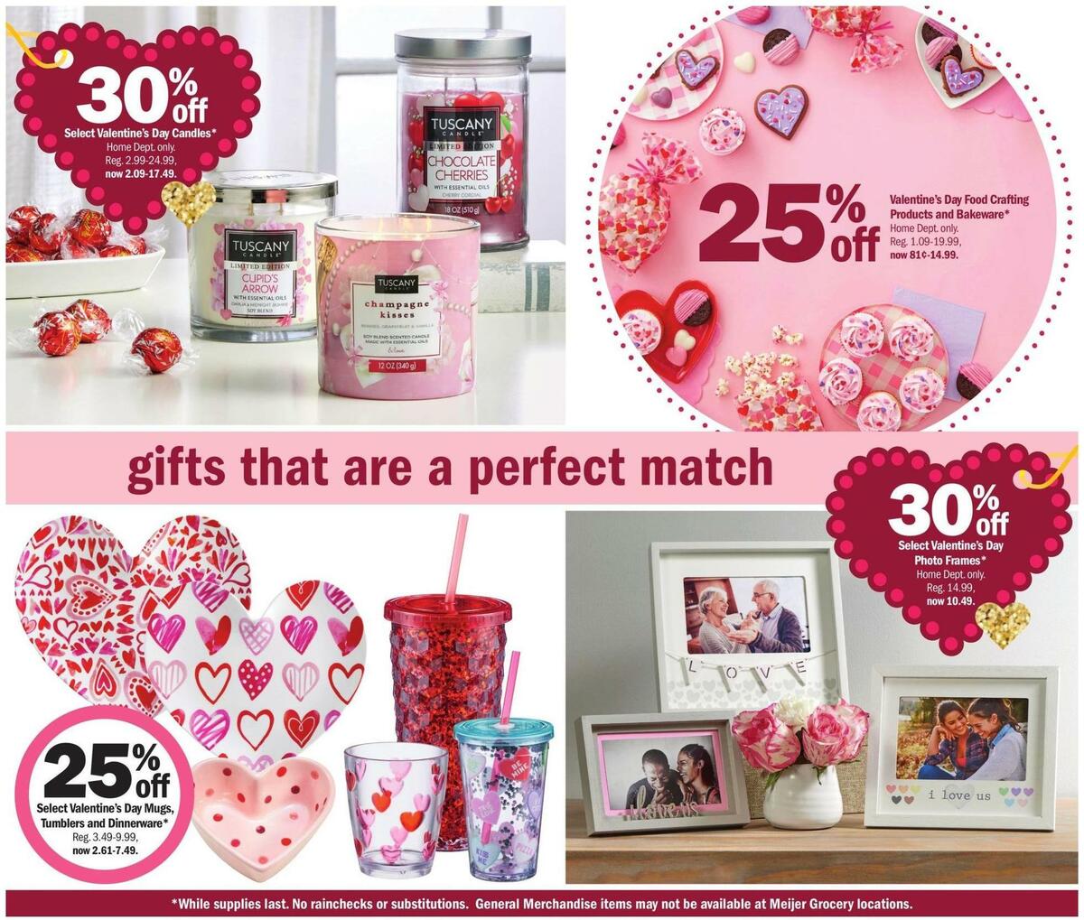 Meijer Valentine's Day Weekly Ad from February 5