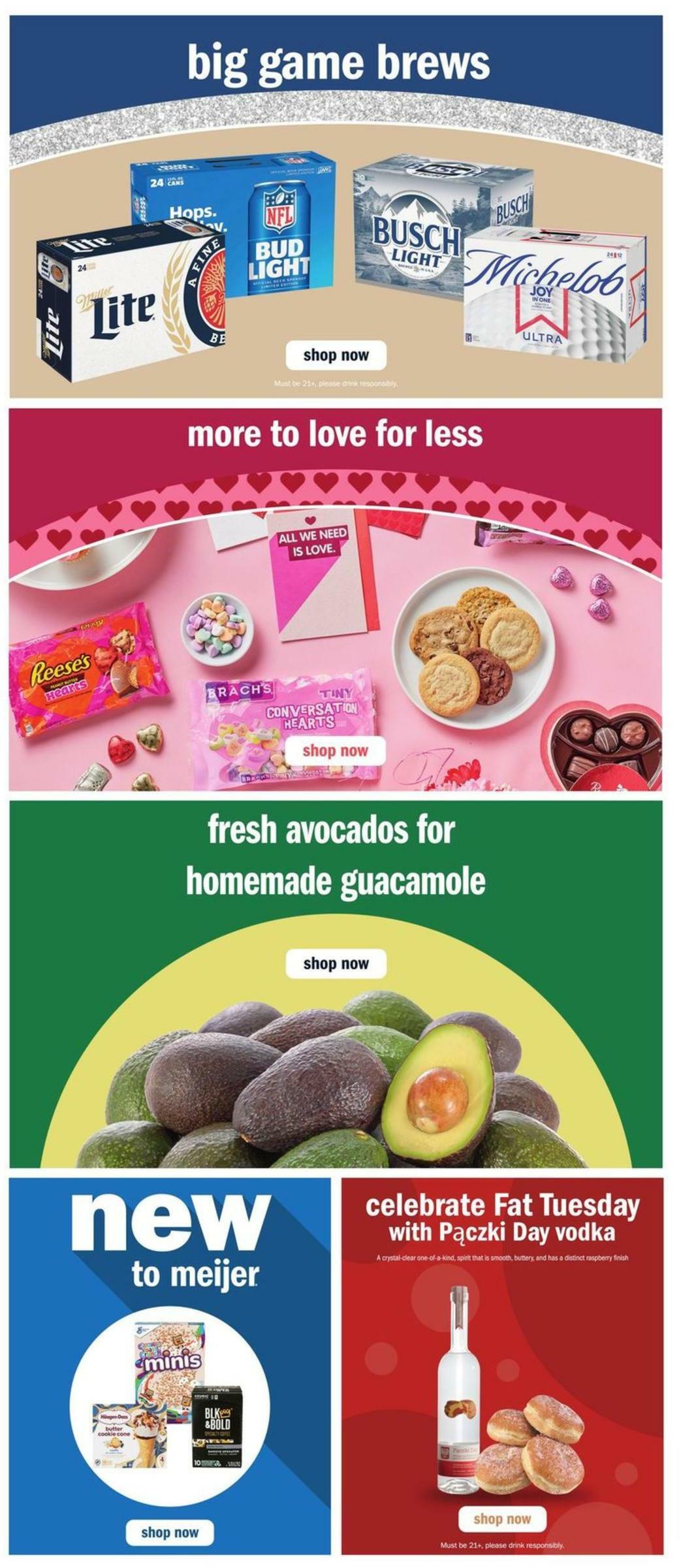 Meijer Weekly Ad from February 12