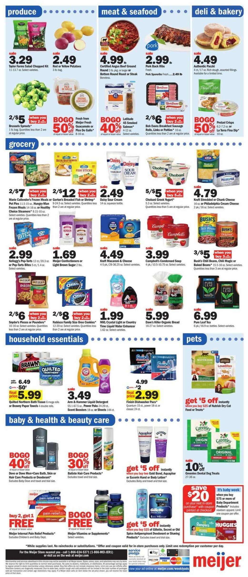 Meijer Weekly Ad from February 12