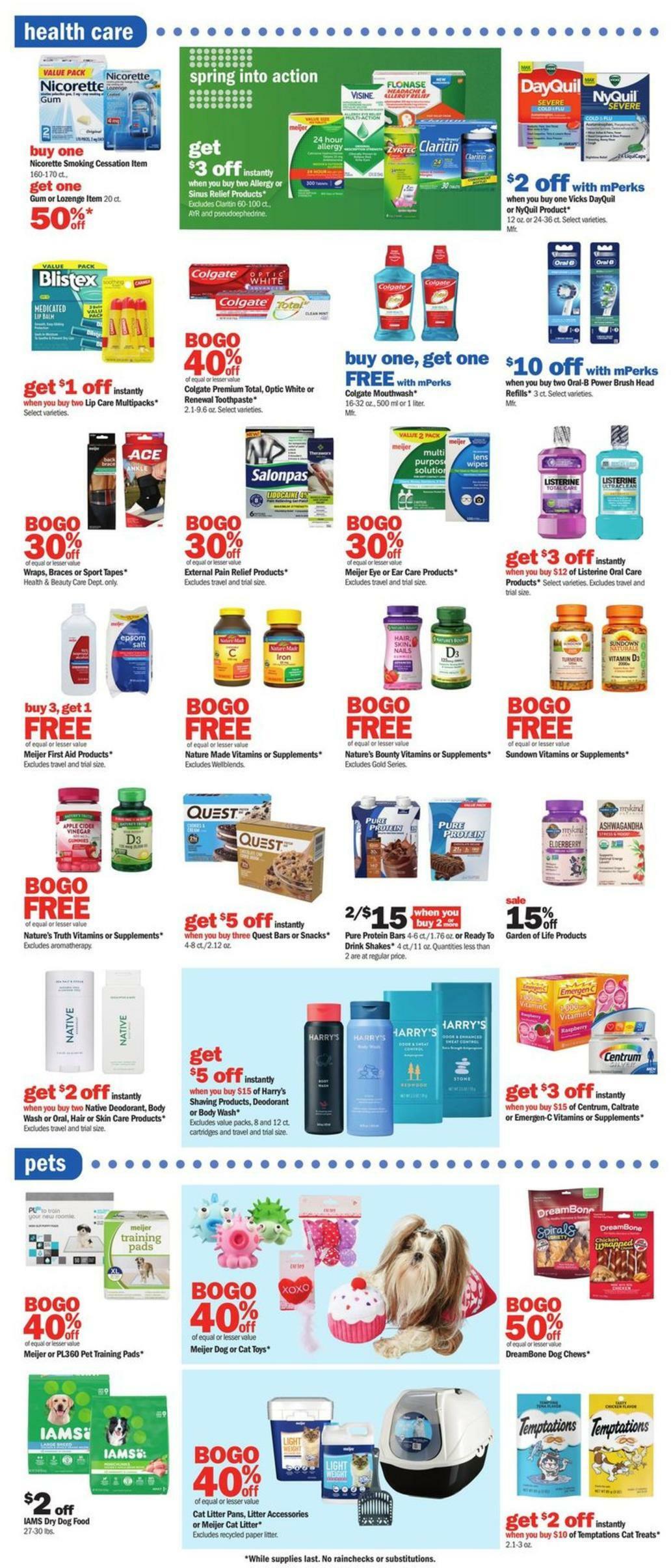 Meijer Weekly Ad from February 12