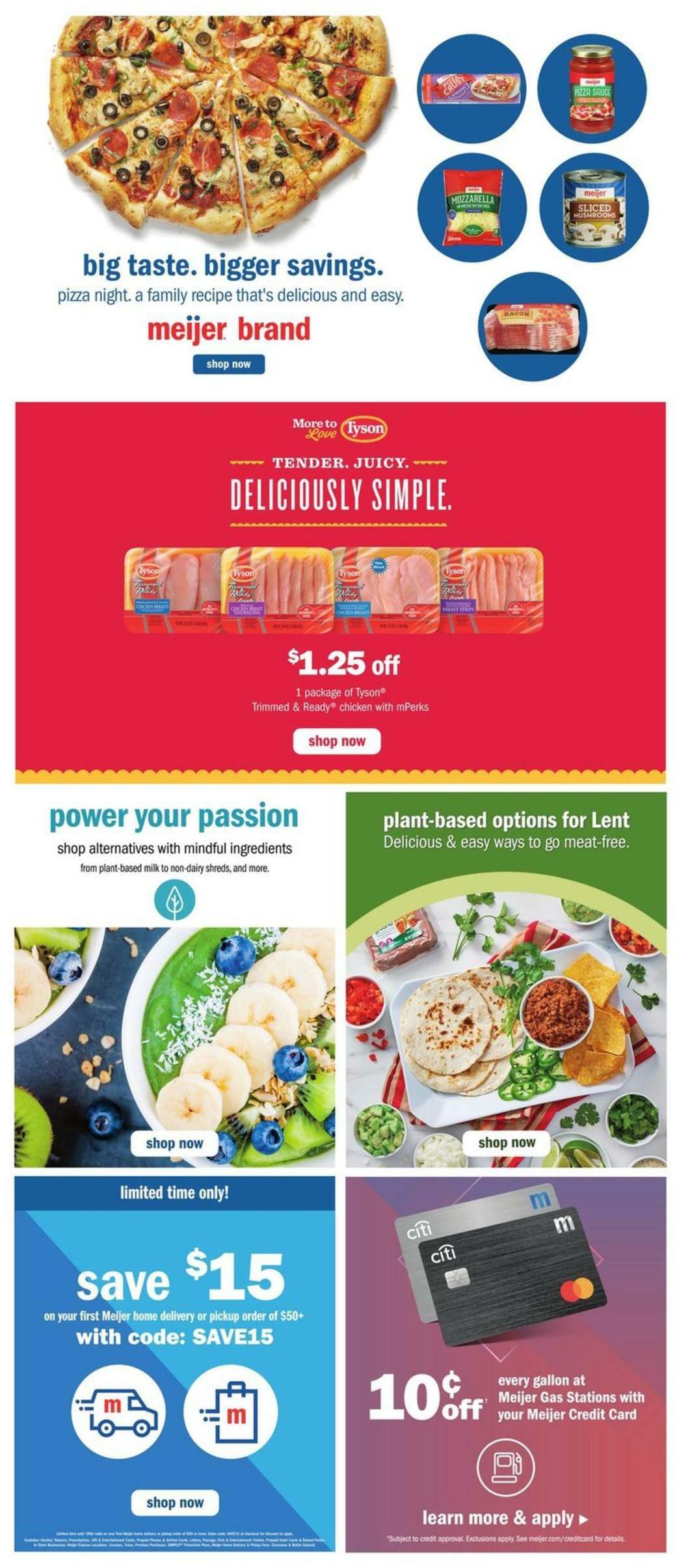 Meijer Weekly Ad from February 19