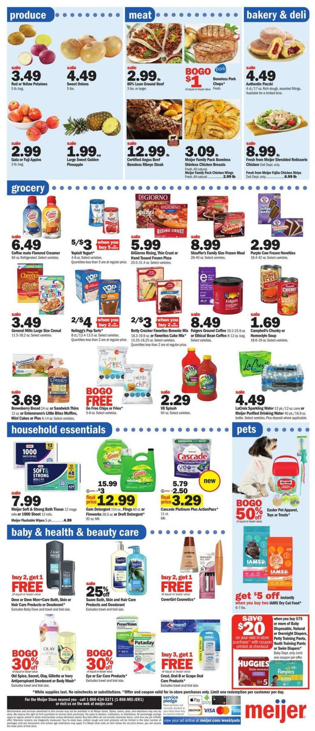 Meijer Weekly Ad from February 19