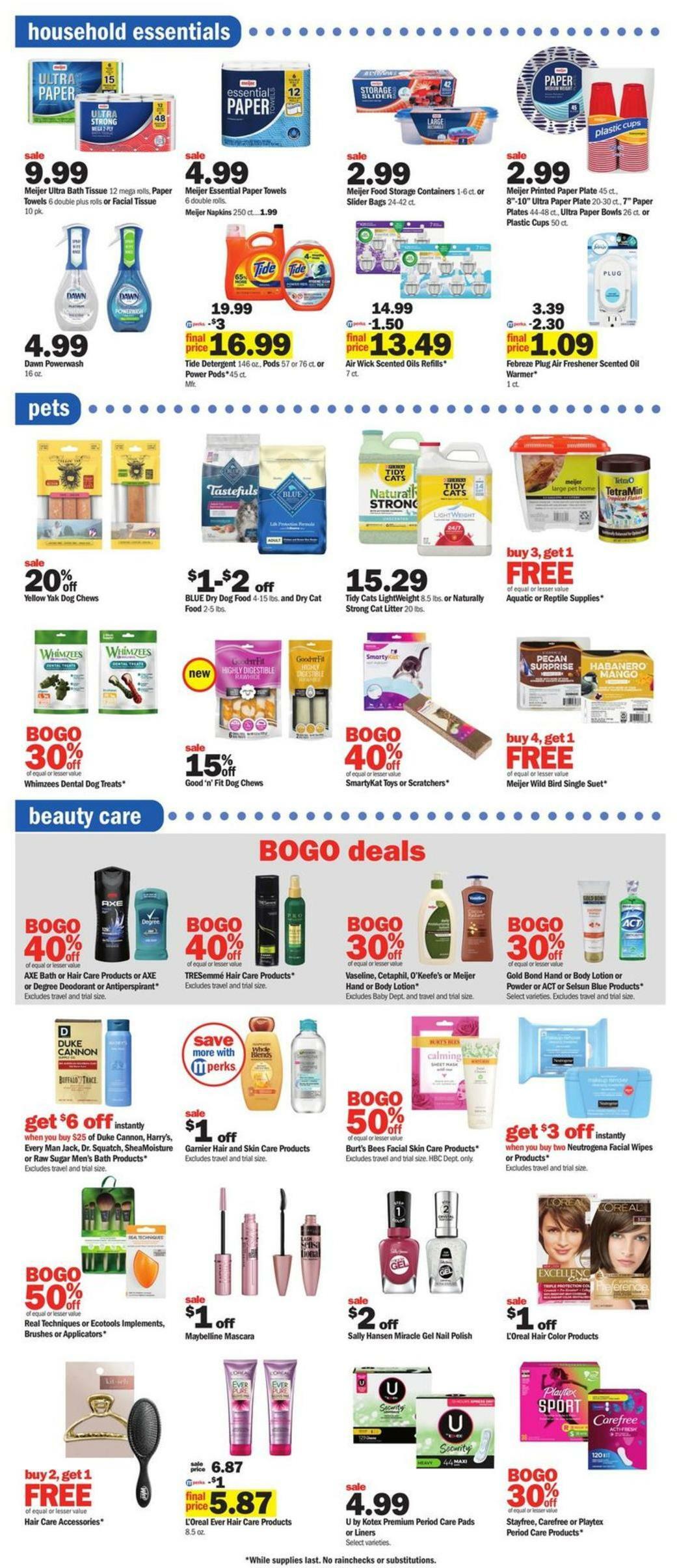 Meijer Weekly Ad from February 19