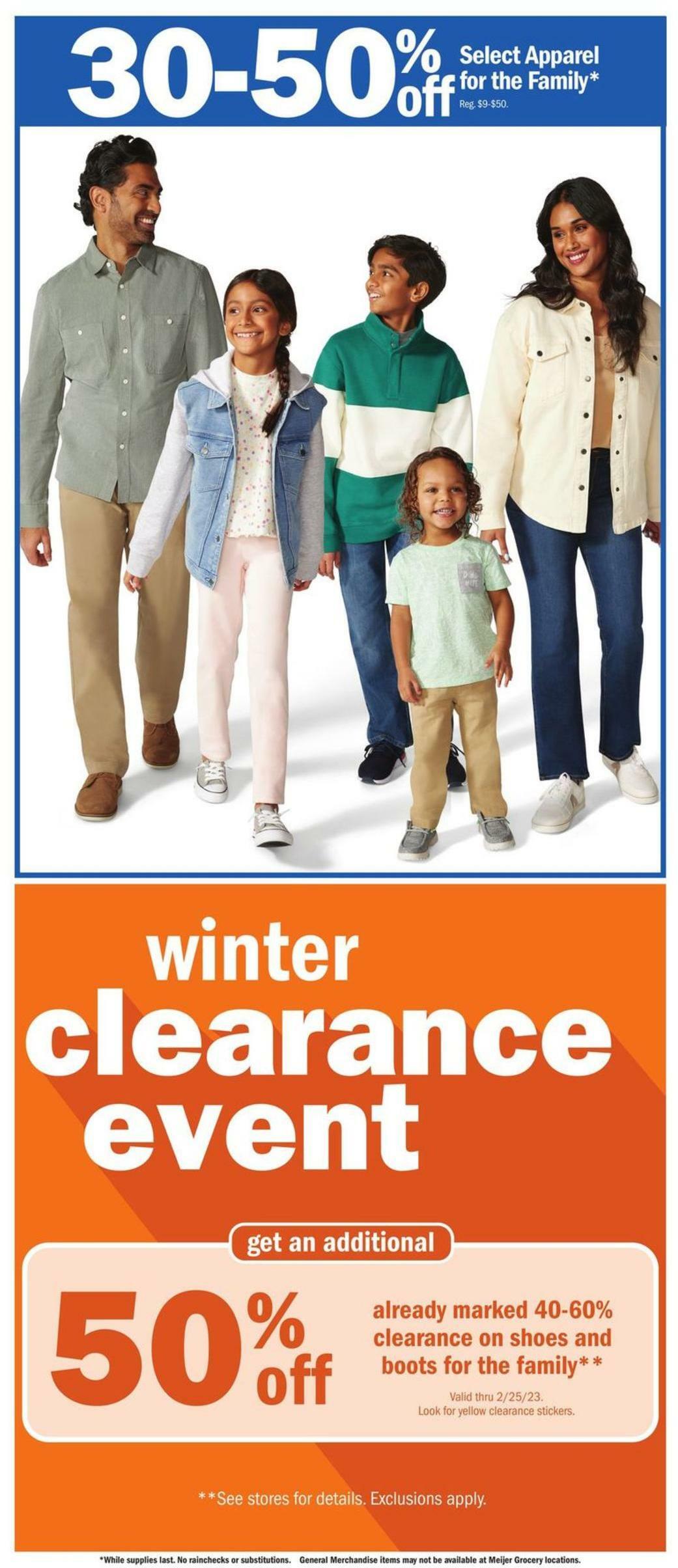 Meijer Weekly Ad from February 19