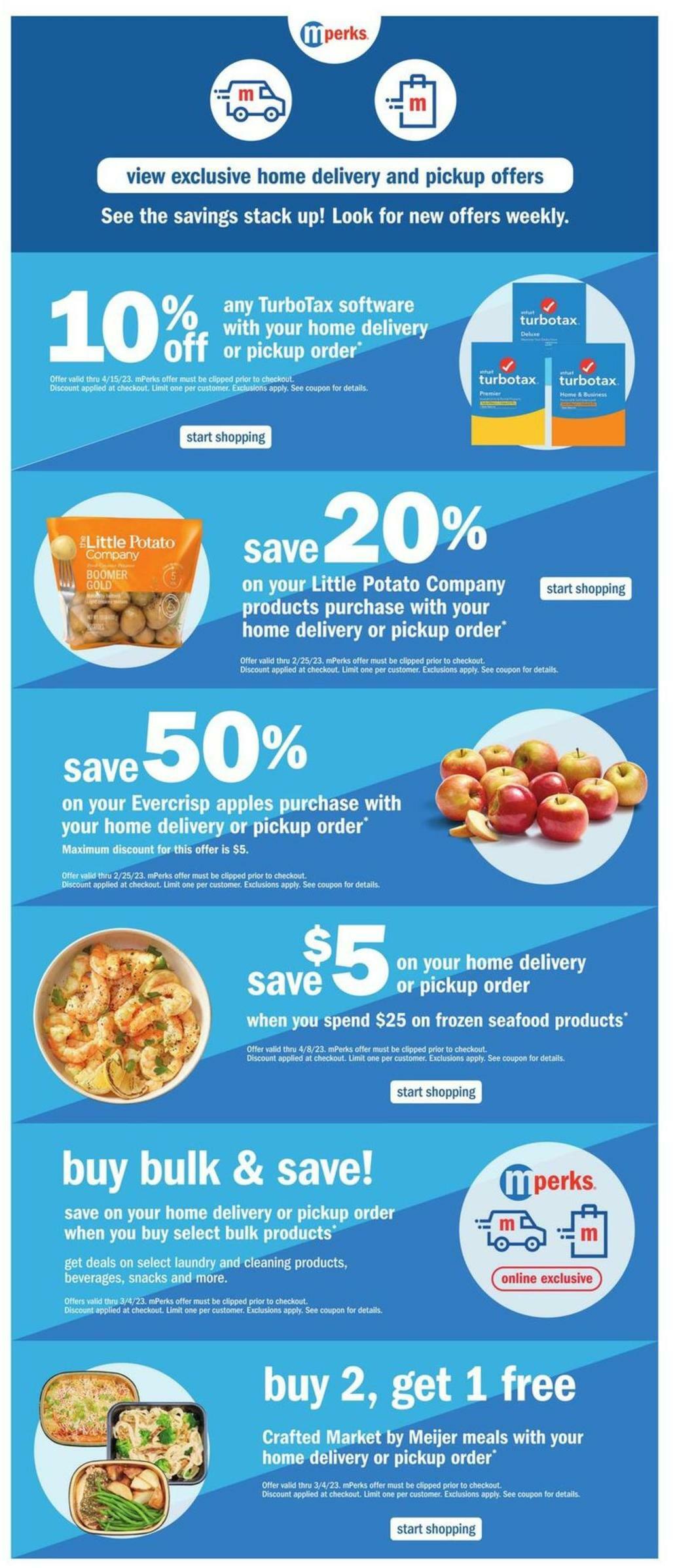 Meijer Weekly Ad from February 19