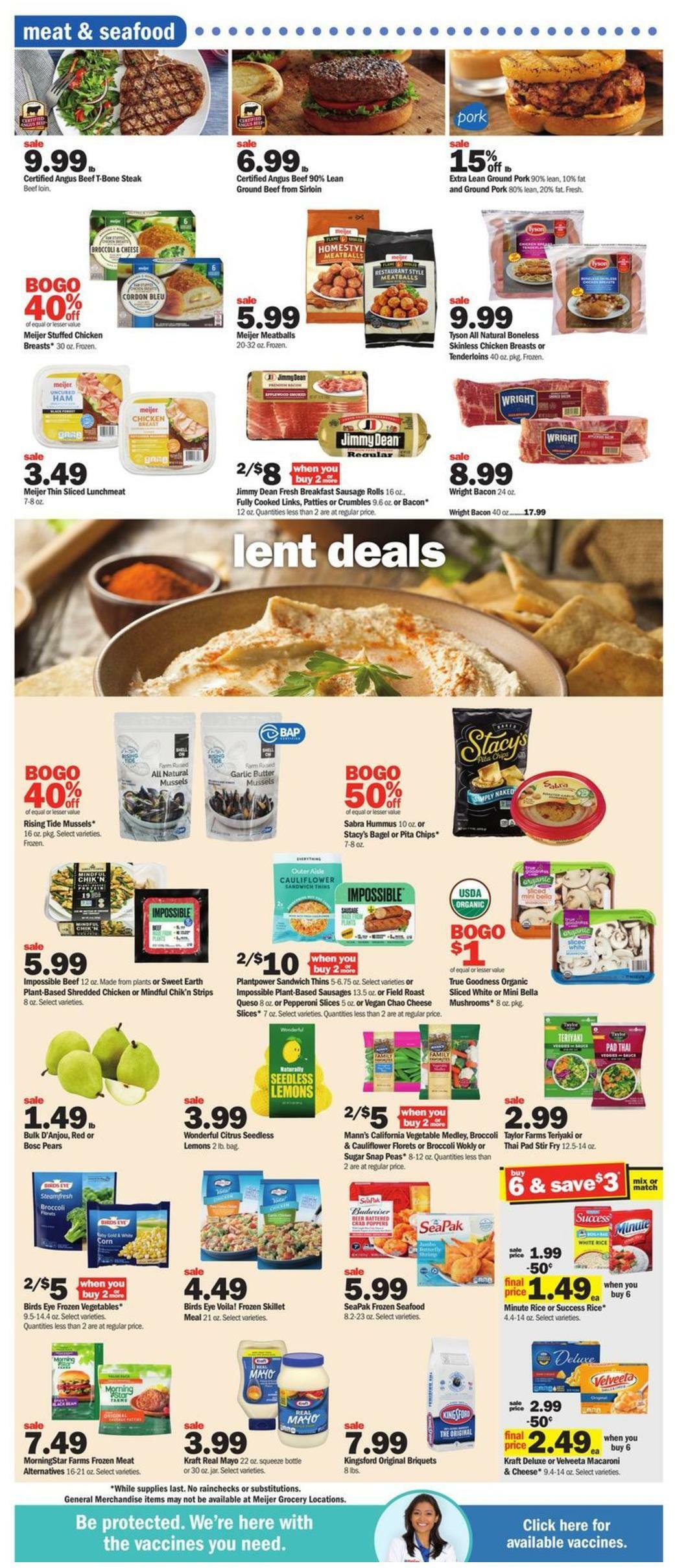 Meijer Weekly Ad from February 19