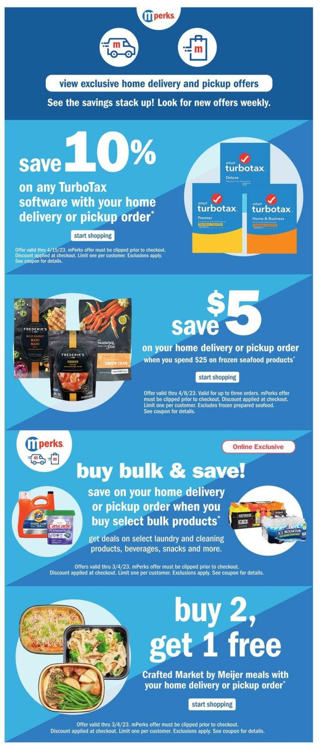 Meijer Weekly Ad from February 26