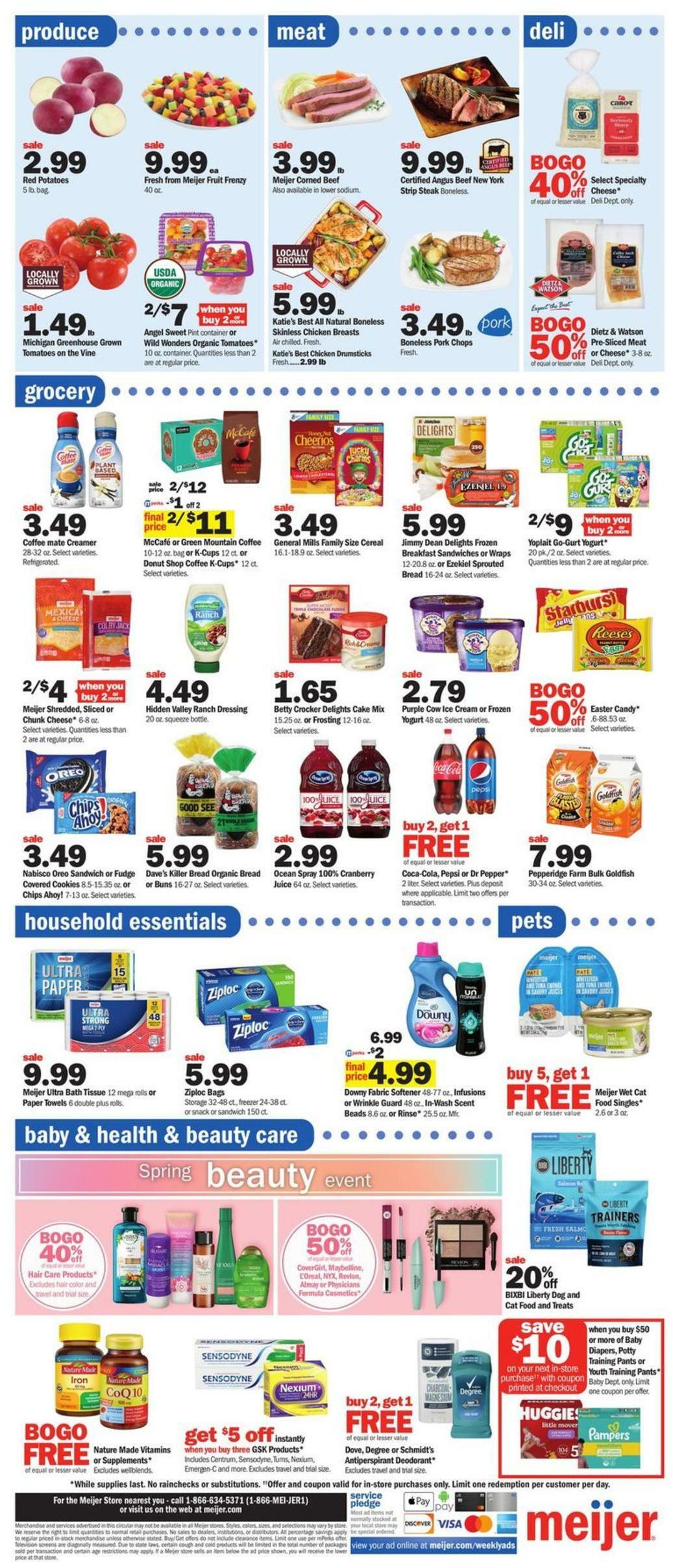 Meijer Weekly Ad from March 5
