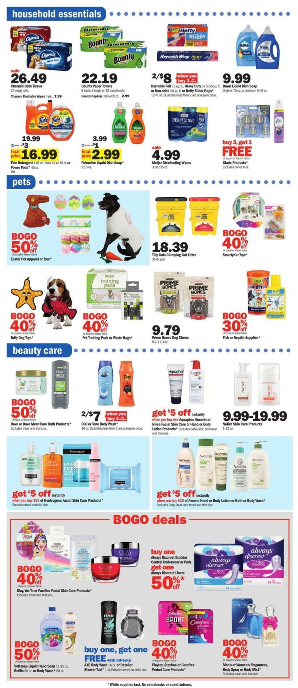 Meijer Weekly Ad from March 5