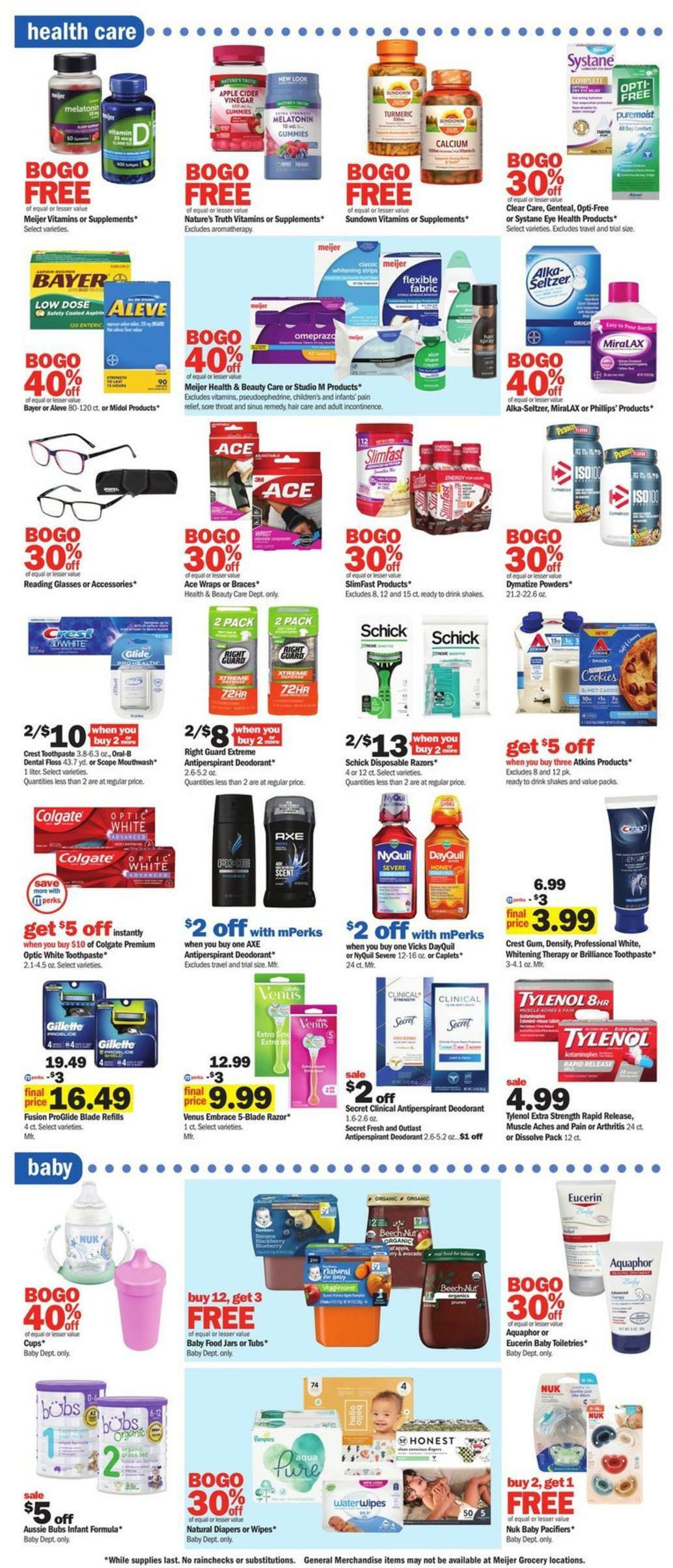 Meijer Weekly Ad from March 5