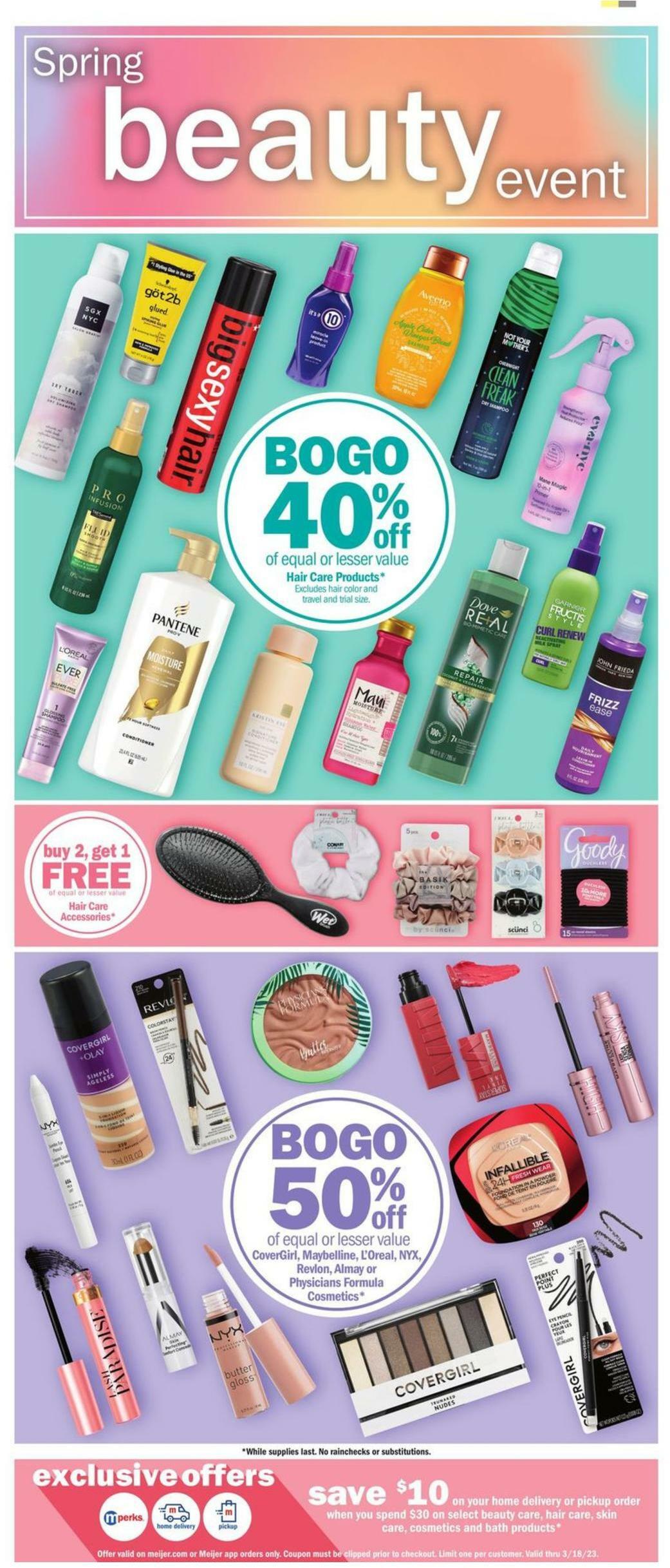 Meijer Weekly Ad from March 5