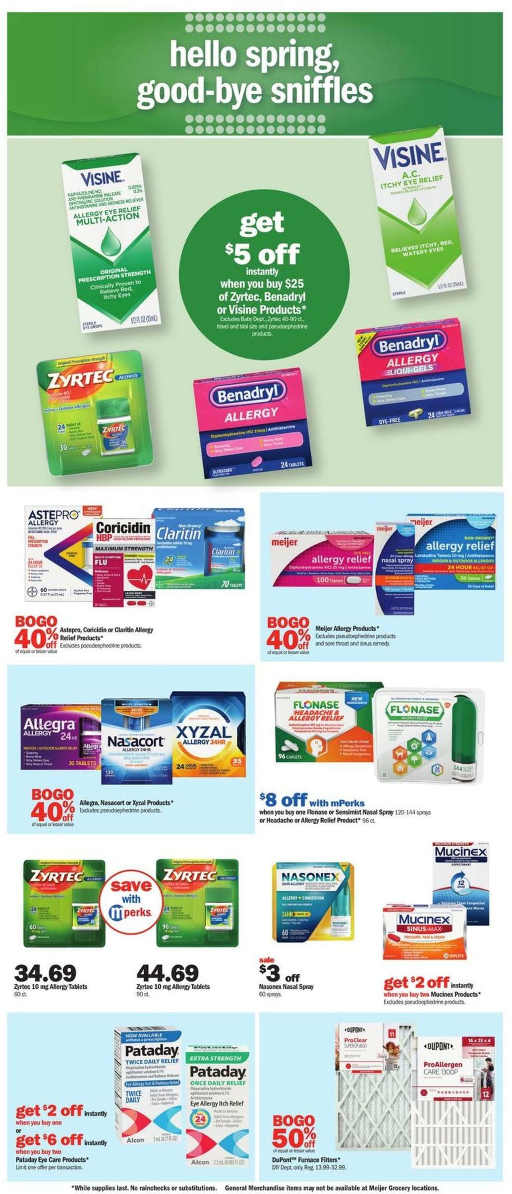 Meijer Weekly Ad from March 5